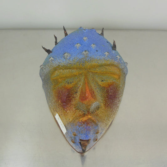 Cassandre Glass Studio Fused Face Mask Wall Art