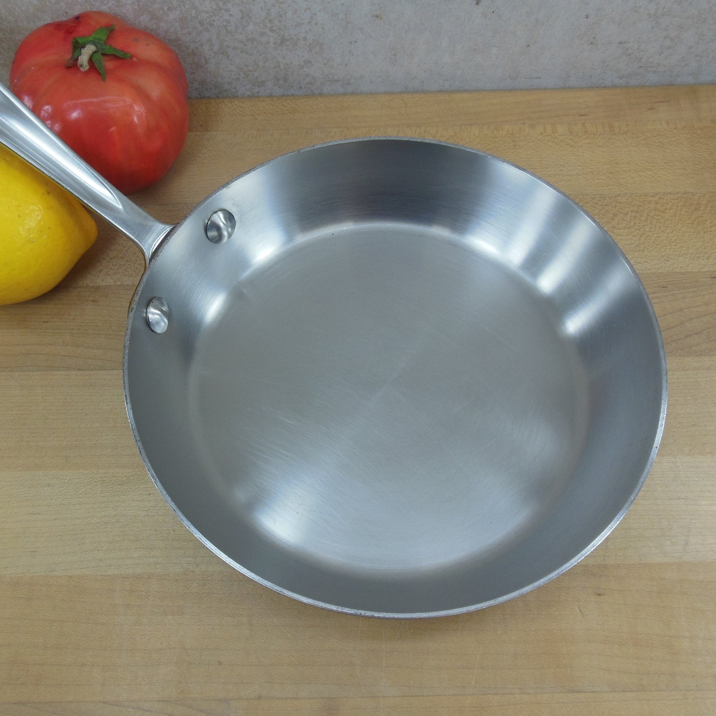 All-Clad USA Tri-Ply Stainless French Skillet Fry Pan 7-1/2" Vintage