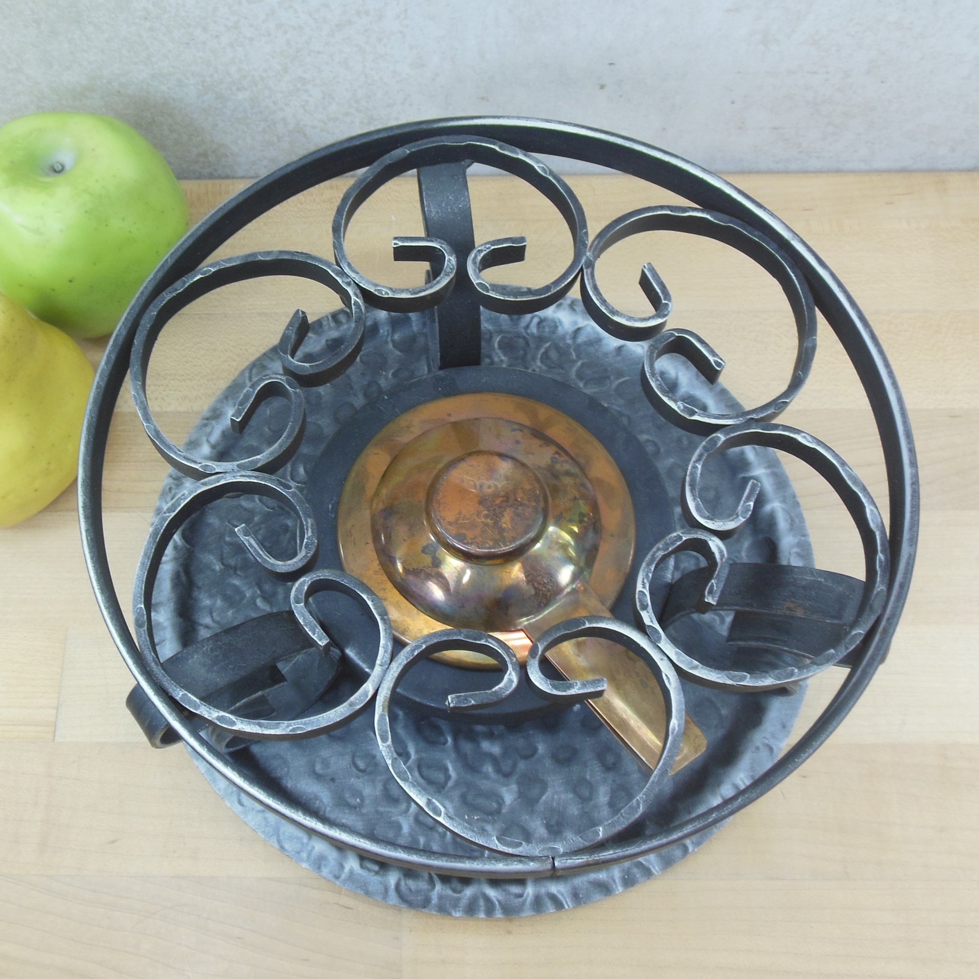 Swissmar Wrought Iron Rechaud with Fondue Burner 