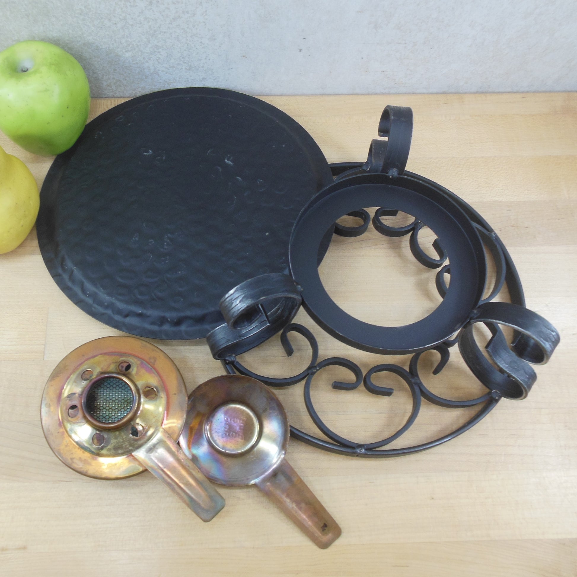 Swissmar Wrought Iron Rechaud with Fondue Burner 