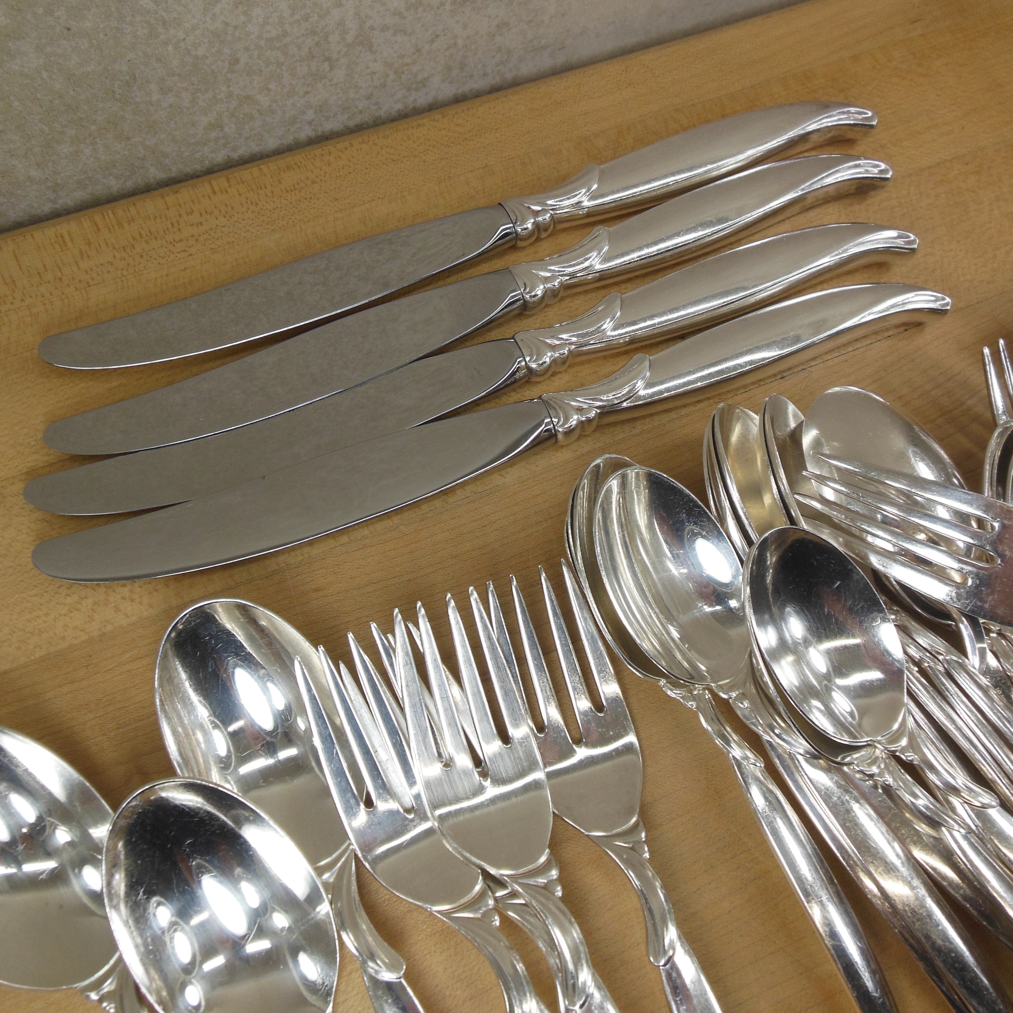 Rogers Bros. International Silver Plate Flair - Partial Set 38 Pieces –  Olde Kitchen & Home