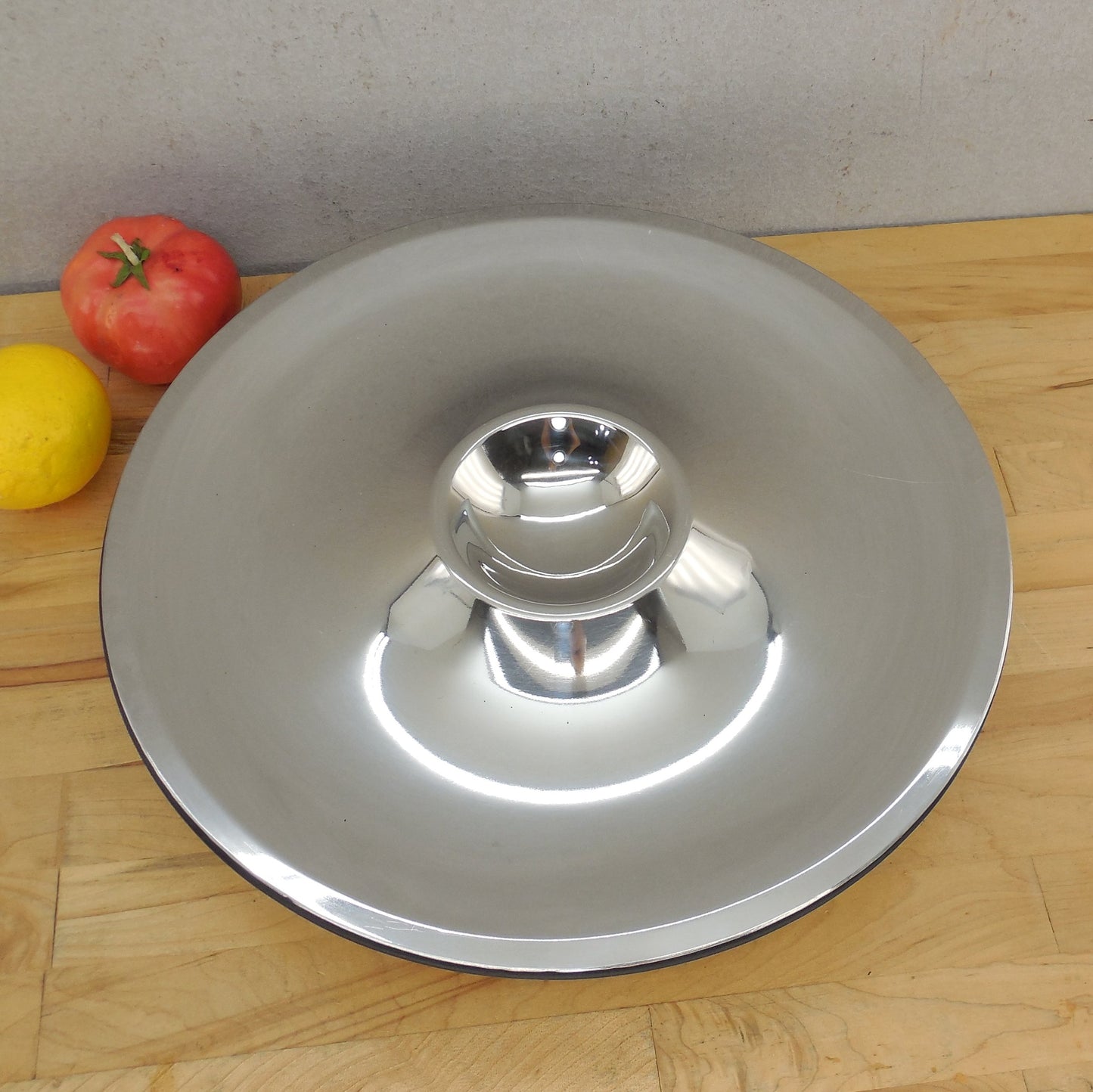 Frontgate Super Chill Stainless Appetizer Serving Tray Shrimp Cocktail Dip Vintage