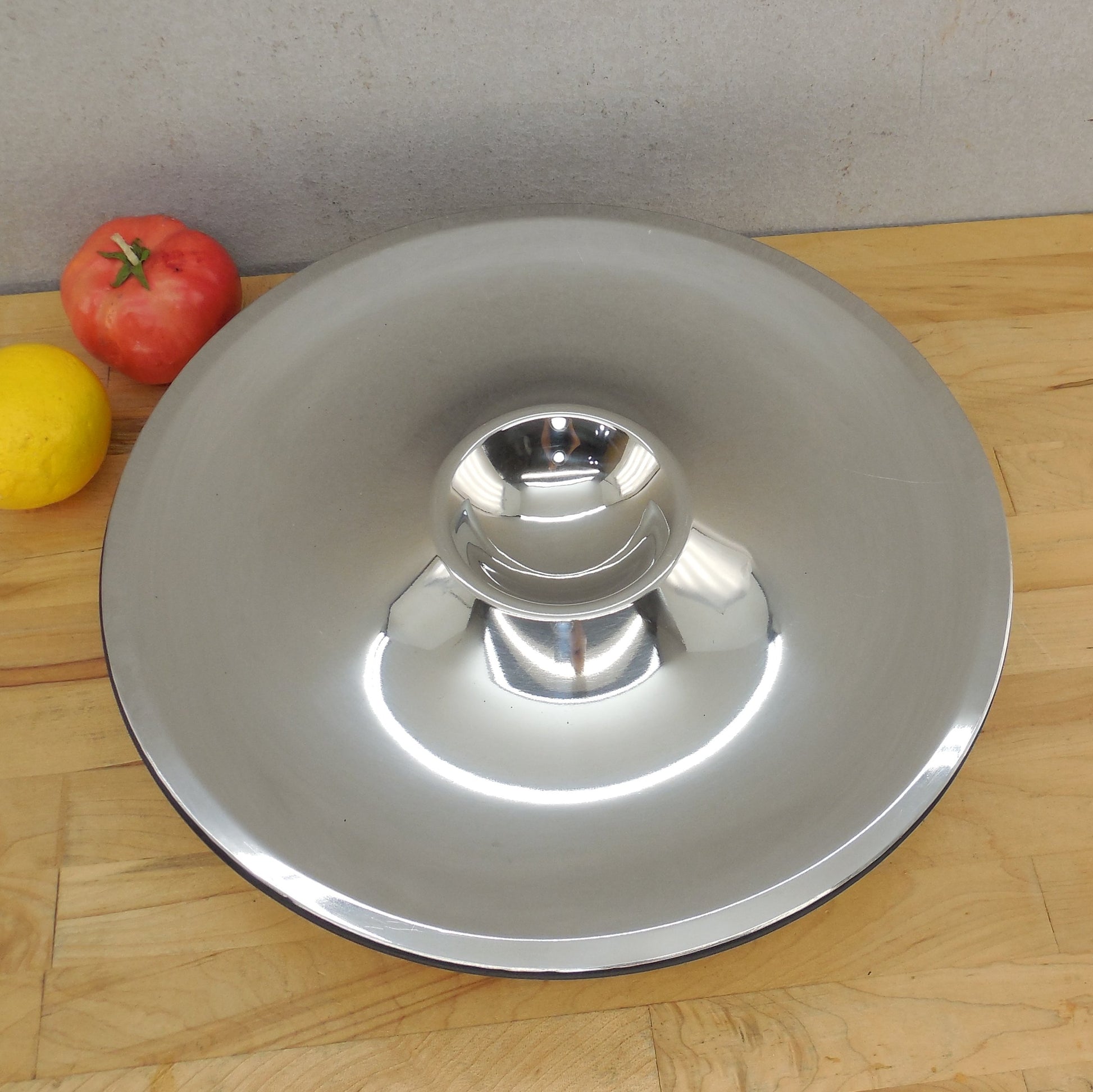 Frontgate Super Chill Stainless Appetizer Serving Tray Shrimp Cocktail Dip Vintage