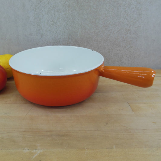 Cousances Le Creuset #20 Flame Cast Iron Fondue Pot Saucepan