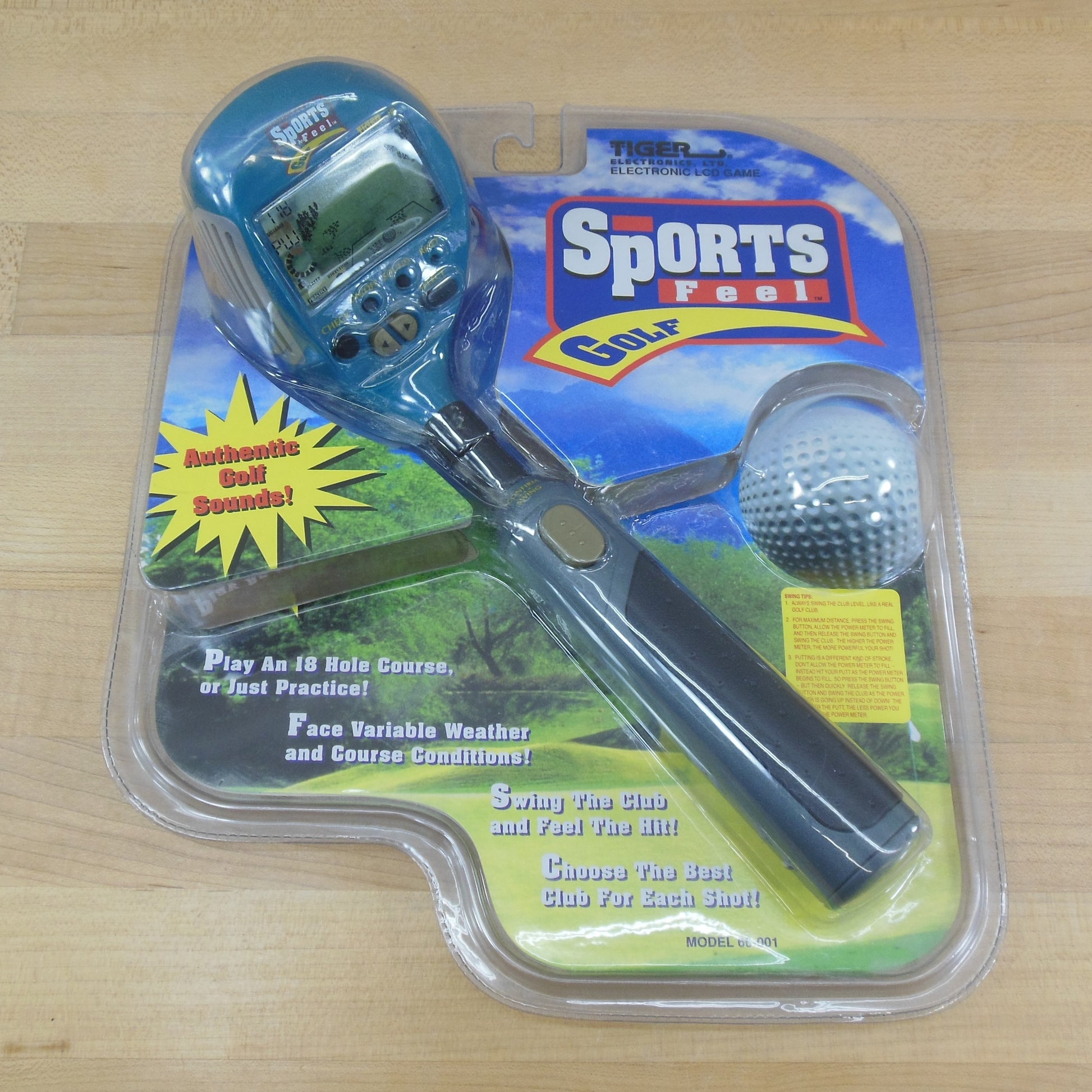 Tiger Electronics 1998 Sports Feel Game Sealed Package New
