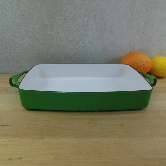 Dansk France Enamelware Green Small 8x11 Casserole Baking Pan - Kobenstyle