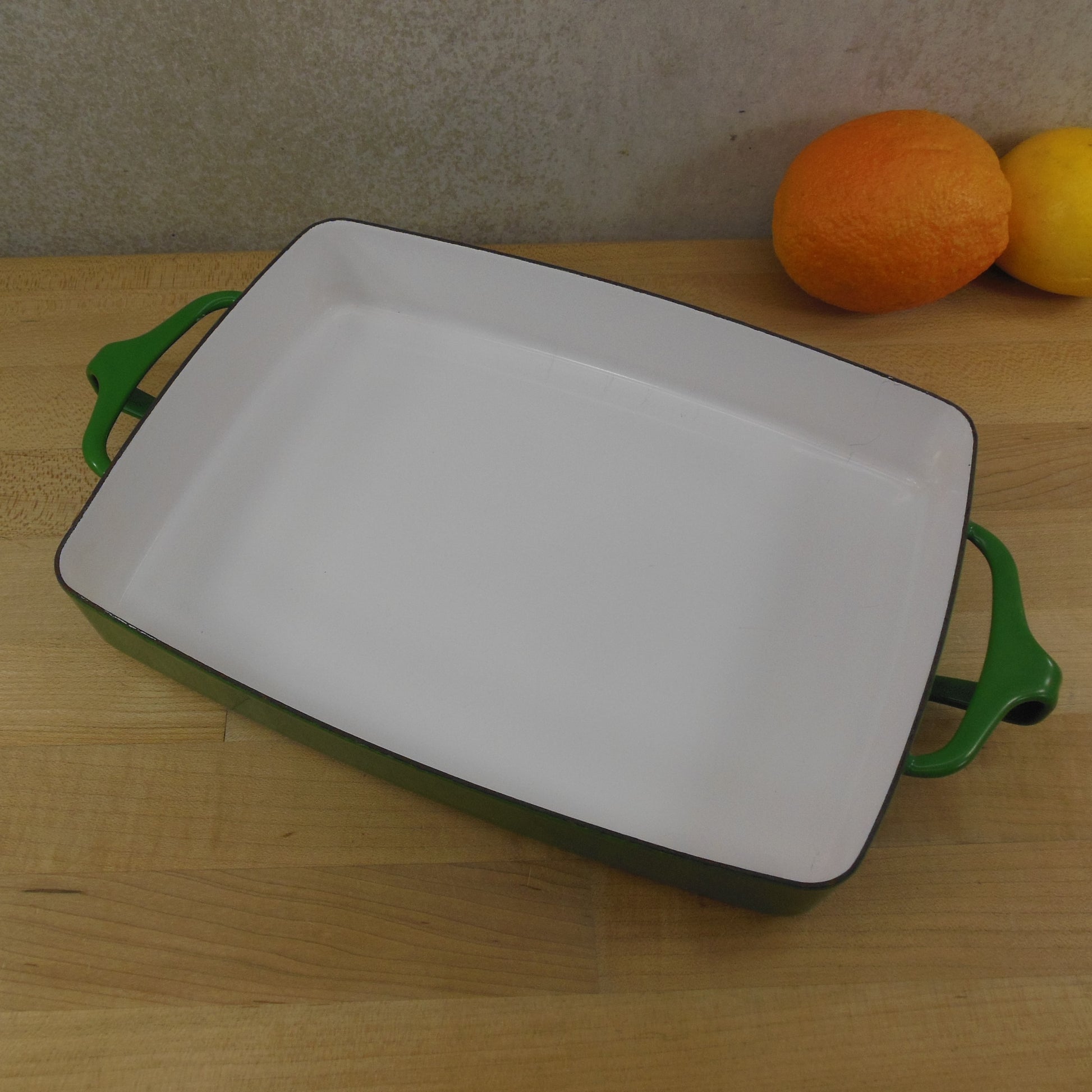 Dansk France Enamelware Green Small 8x11 Casserole Baking Pan - Discou –  Olde Kitchen & Home