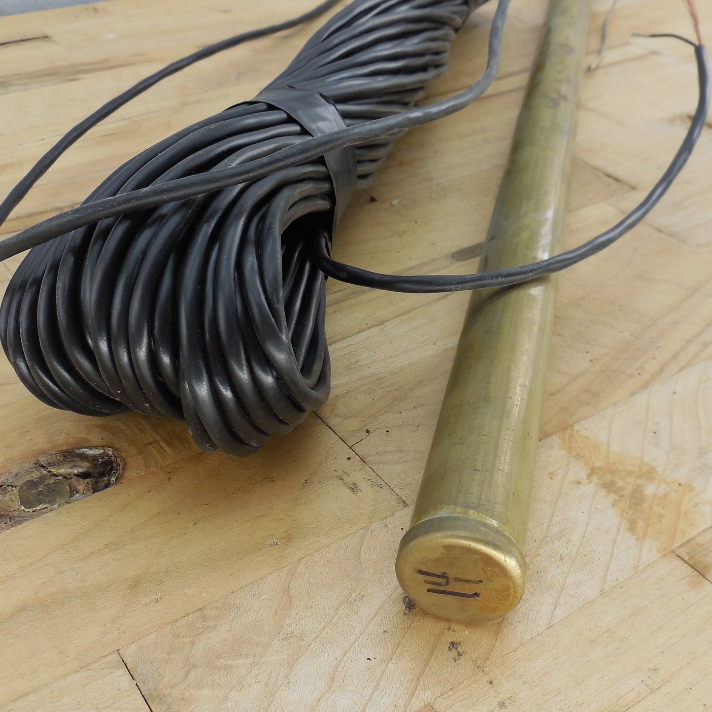 Sentry Gate Exit Sensor Brass 070310 100' Cable NOS New