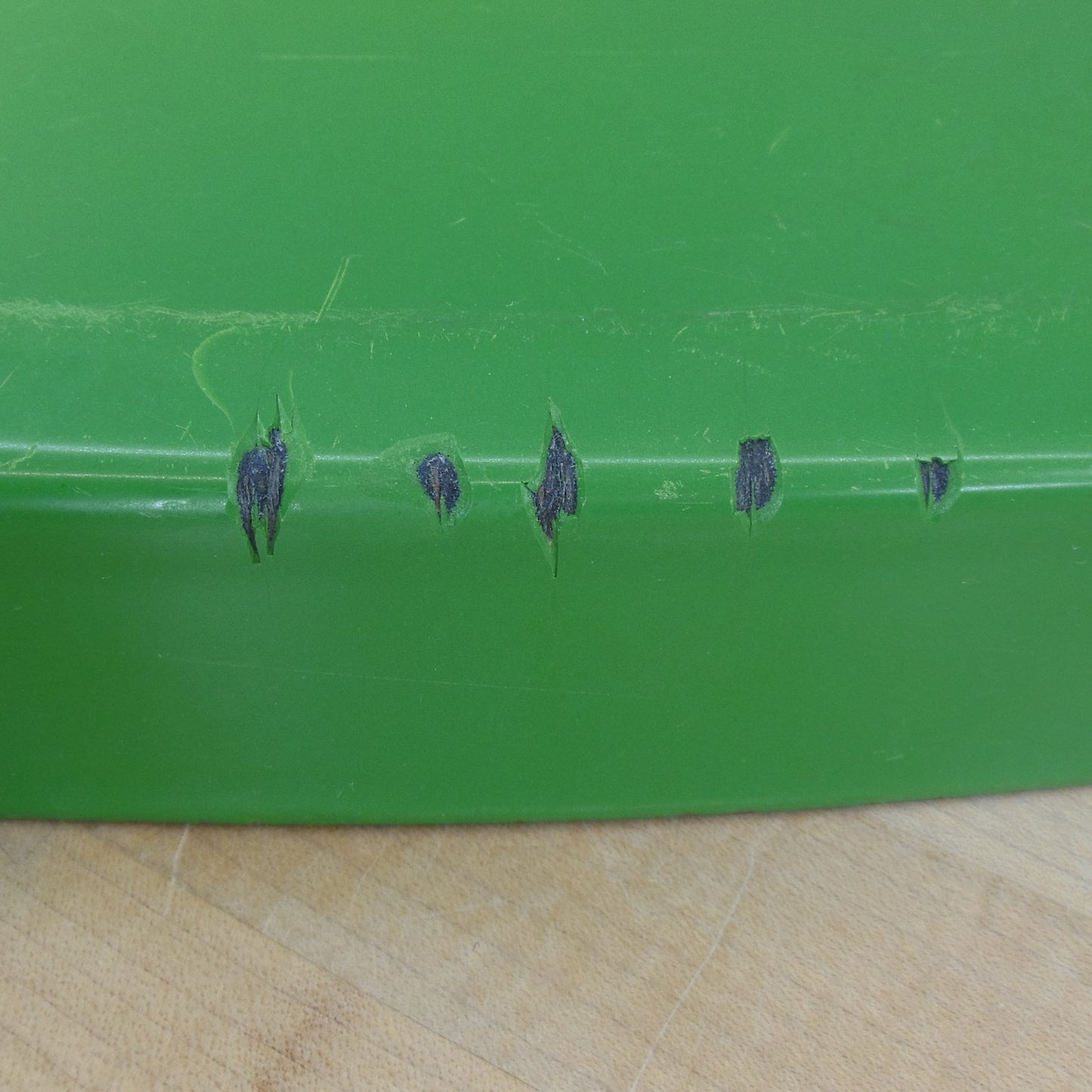 Dansk France Enamelware Green Small 8x11 Casserole Baking Pan - Kobenstyle damage