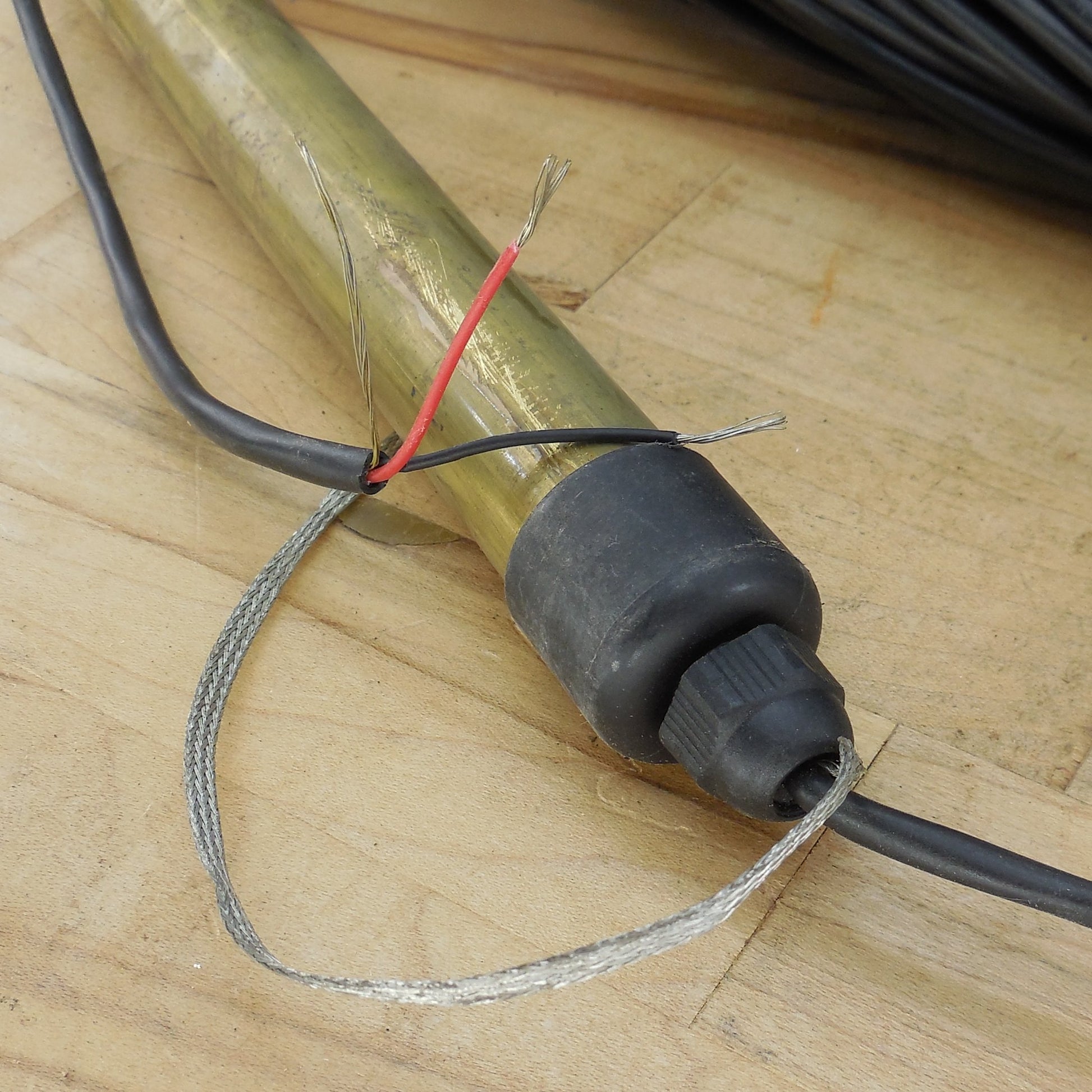Sentry Gate Exit Sensor Brass 070310 100' Cable NOS 3 wire