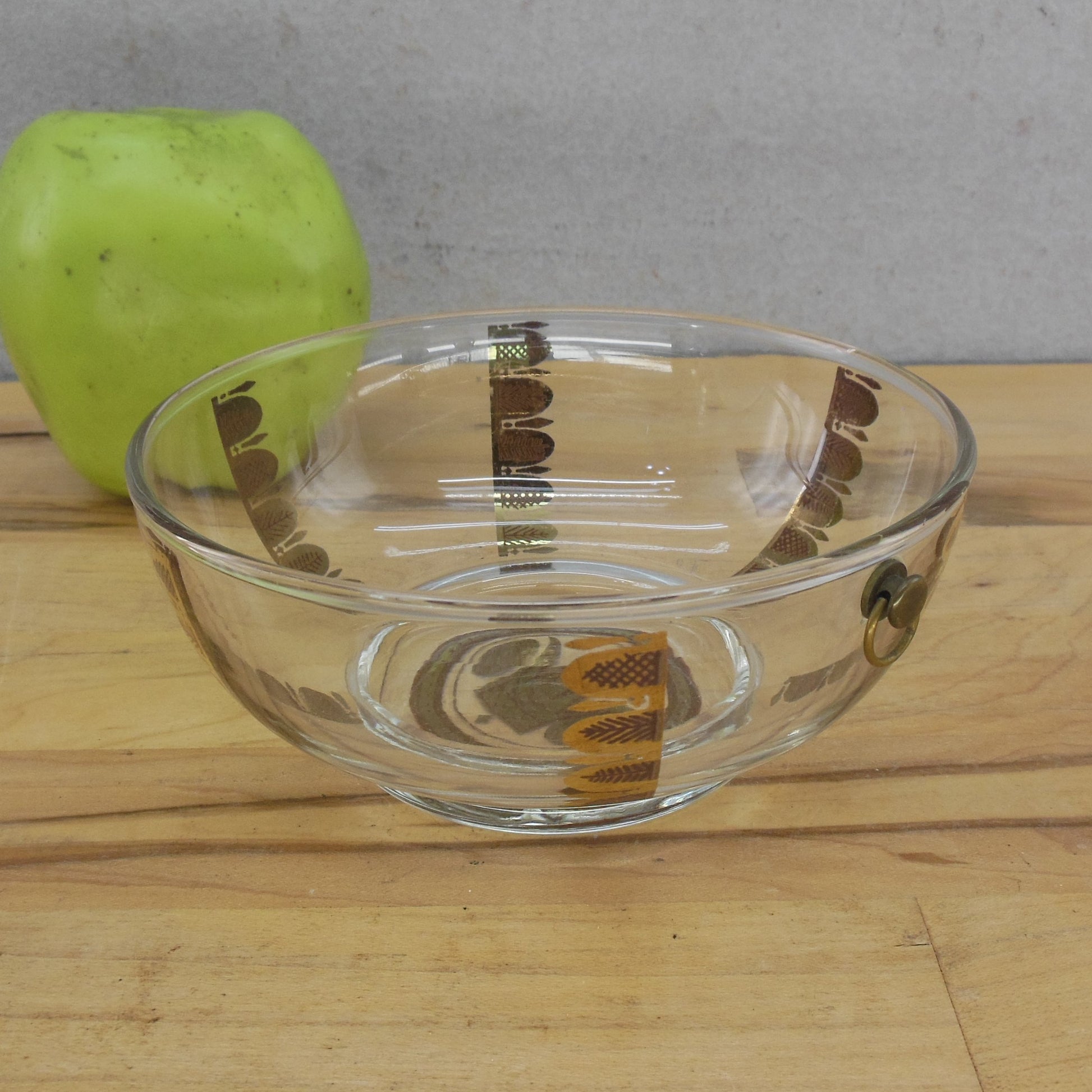 Georges Briard Signed Regalia Small Bowl with Hang Ring 4.75"