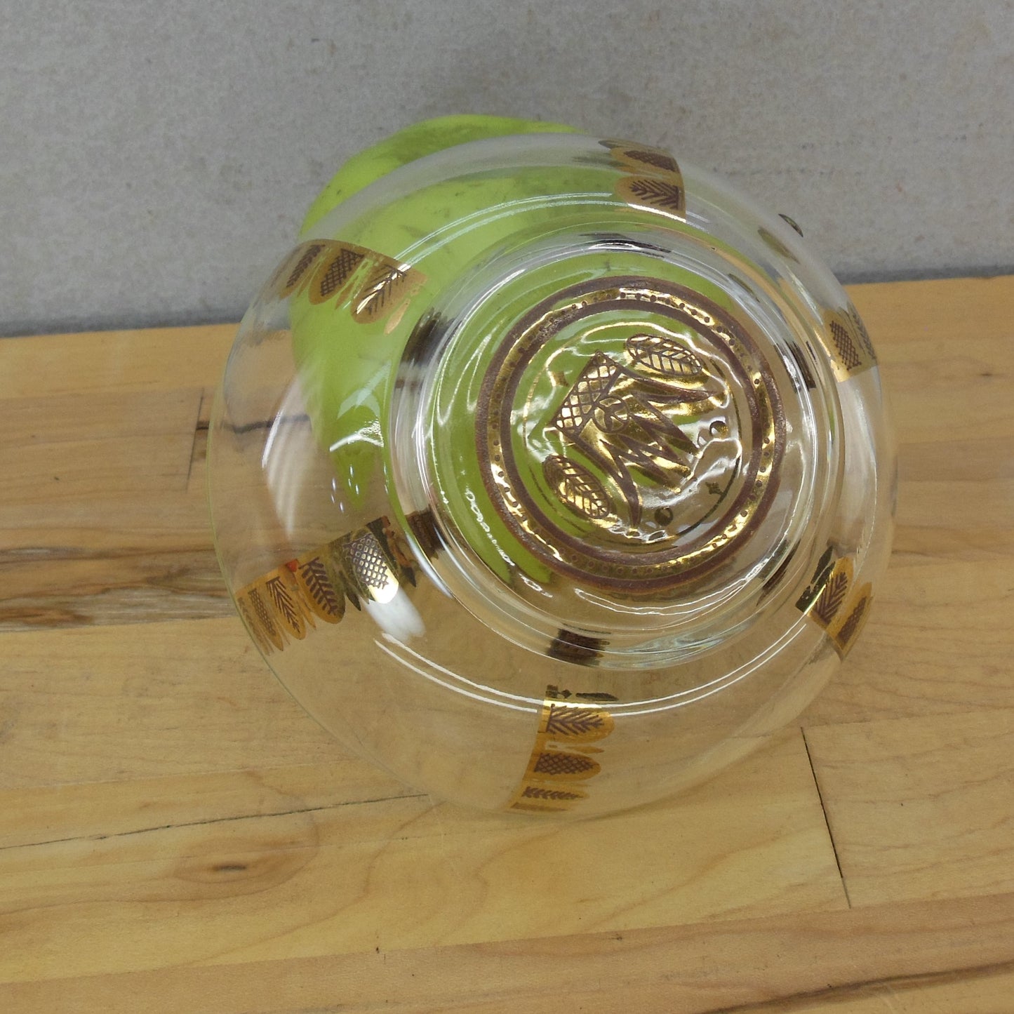 Georges Briard Signed Regalia Small Bowl with Hang Ring 4.75" Rare