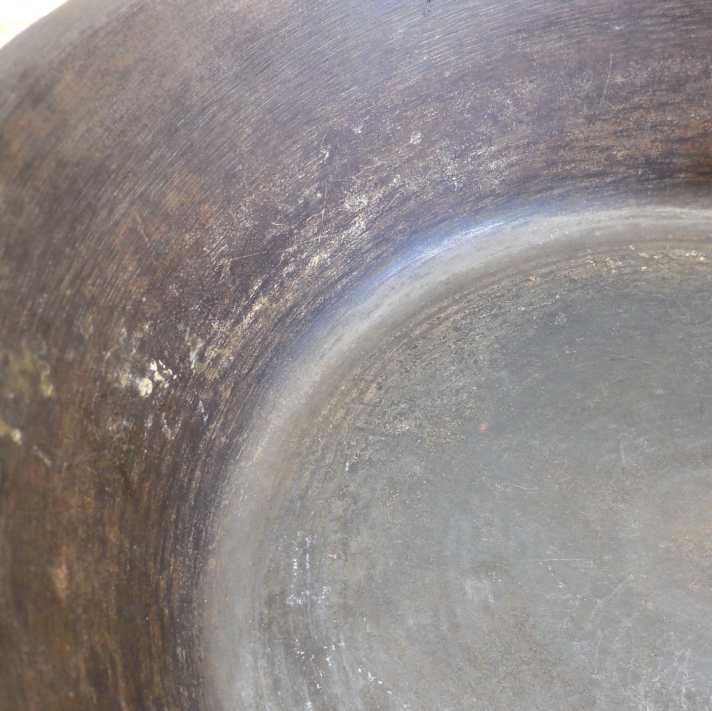 Wagner Ware Griswold Dual Badge 5 Quart Cast Iron Dutch Oven #8 No Lid Used