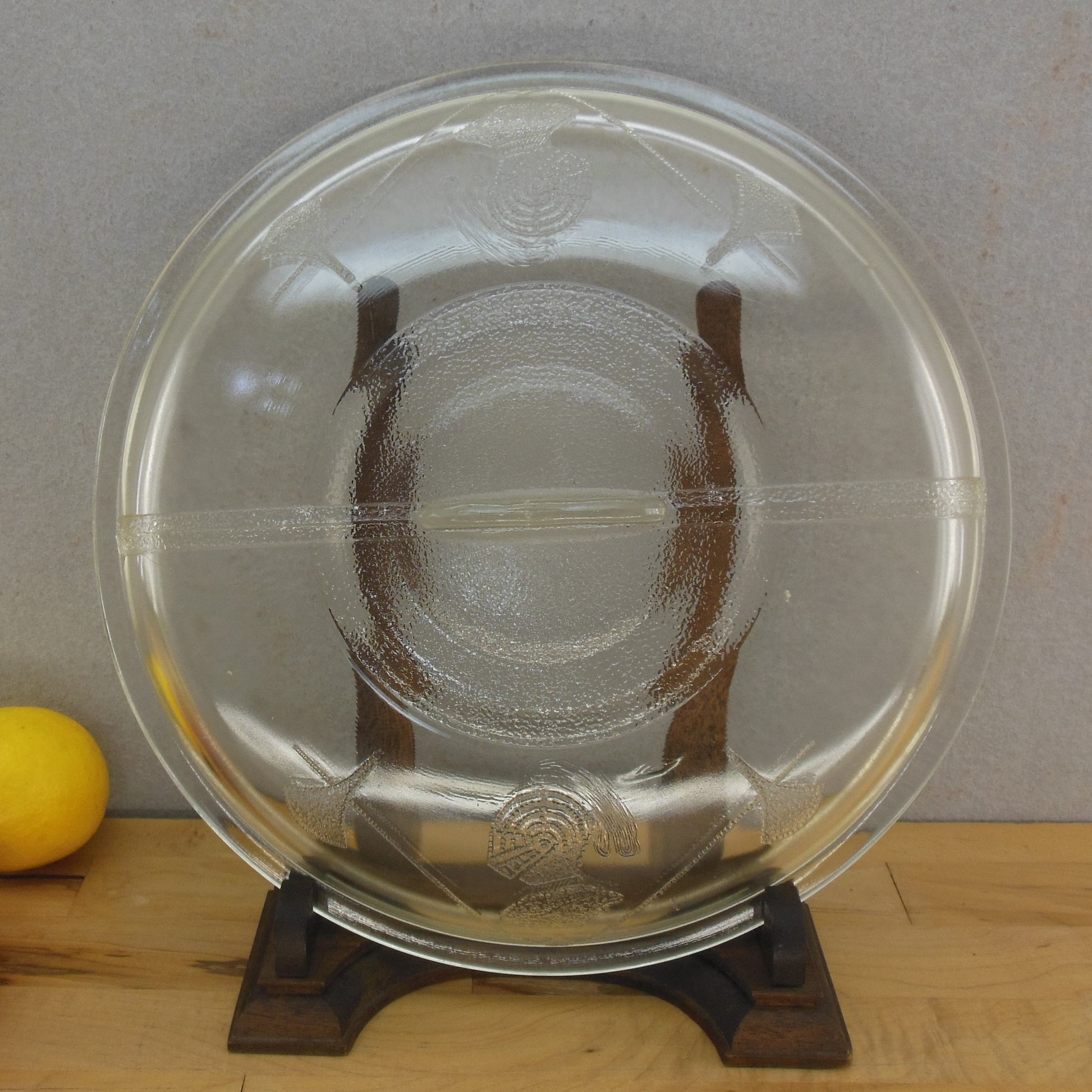 Guardian Service Ware 12" Glass Replacement Lid Vintage Cookware Part