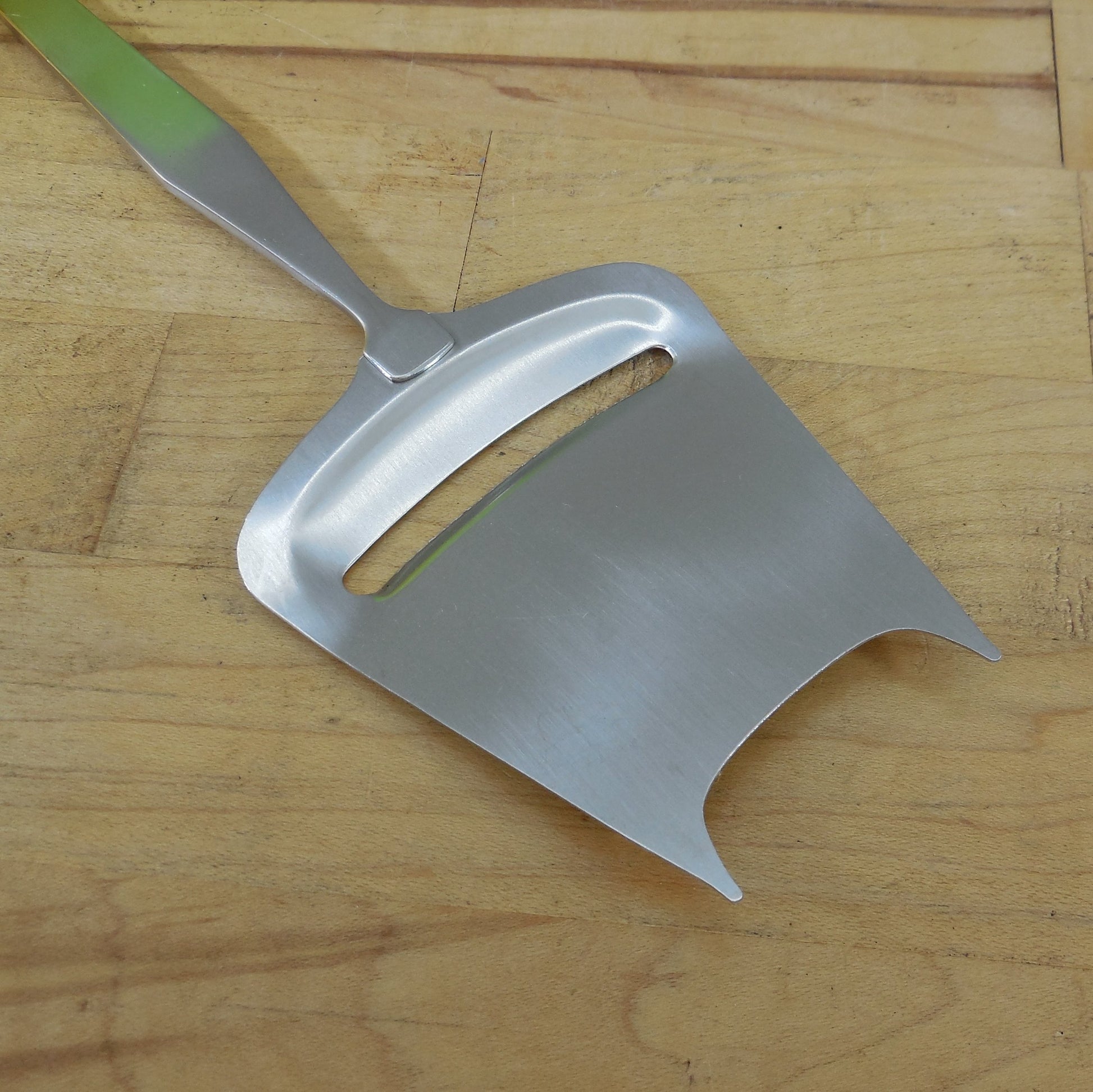 Hackman Finland Solid 18-8 Stainless Steel Cheese Plane Slicer MCM Vintage