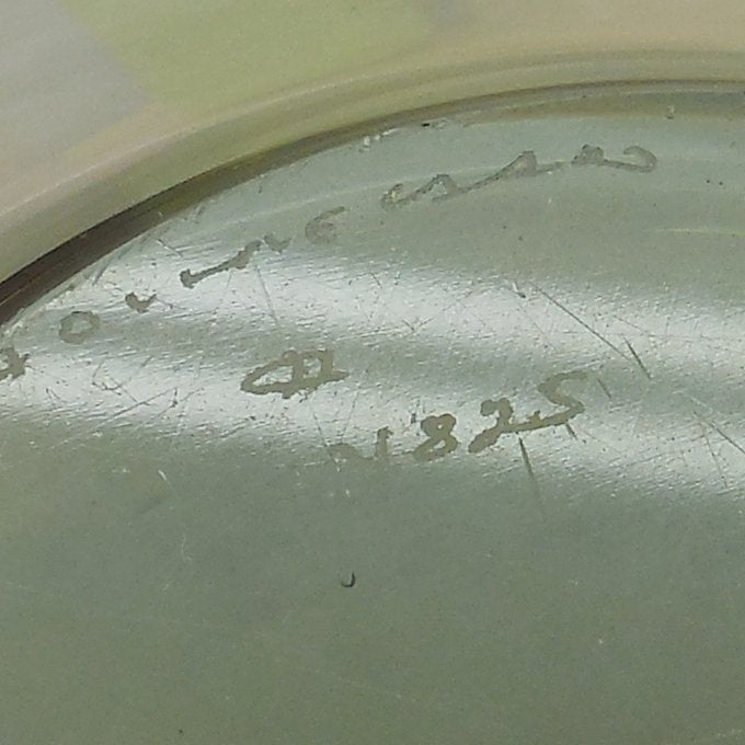 Holmegaard Denmark Per Lutken Design Fionia Bowl Smoke Gray Glass 13" 825