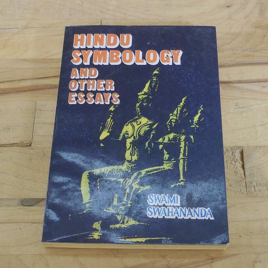 Swami Swahananda Signed Book - Hindu Symbology and Other Essays 1987
