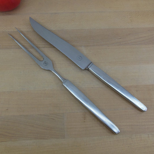 C. Hugo Pott Solingen Germany 2720 Stainless Carving Fork Knife Set