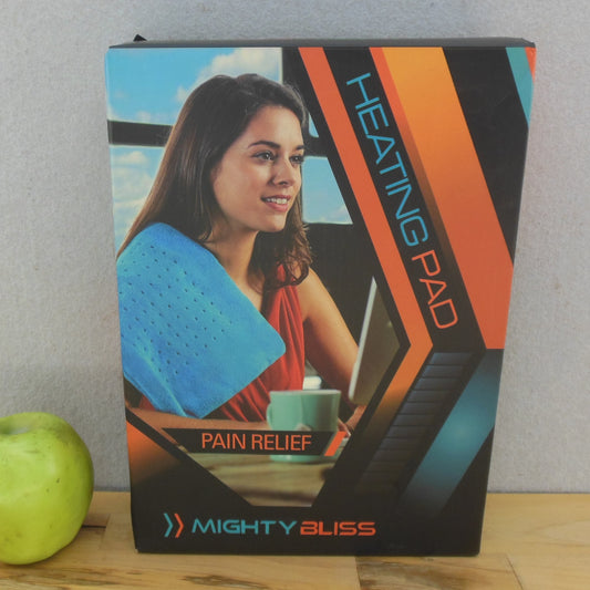 Mighty Bliss 12x24 Inch Electric Heating Pad NIB