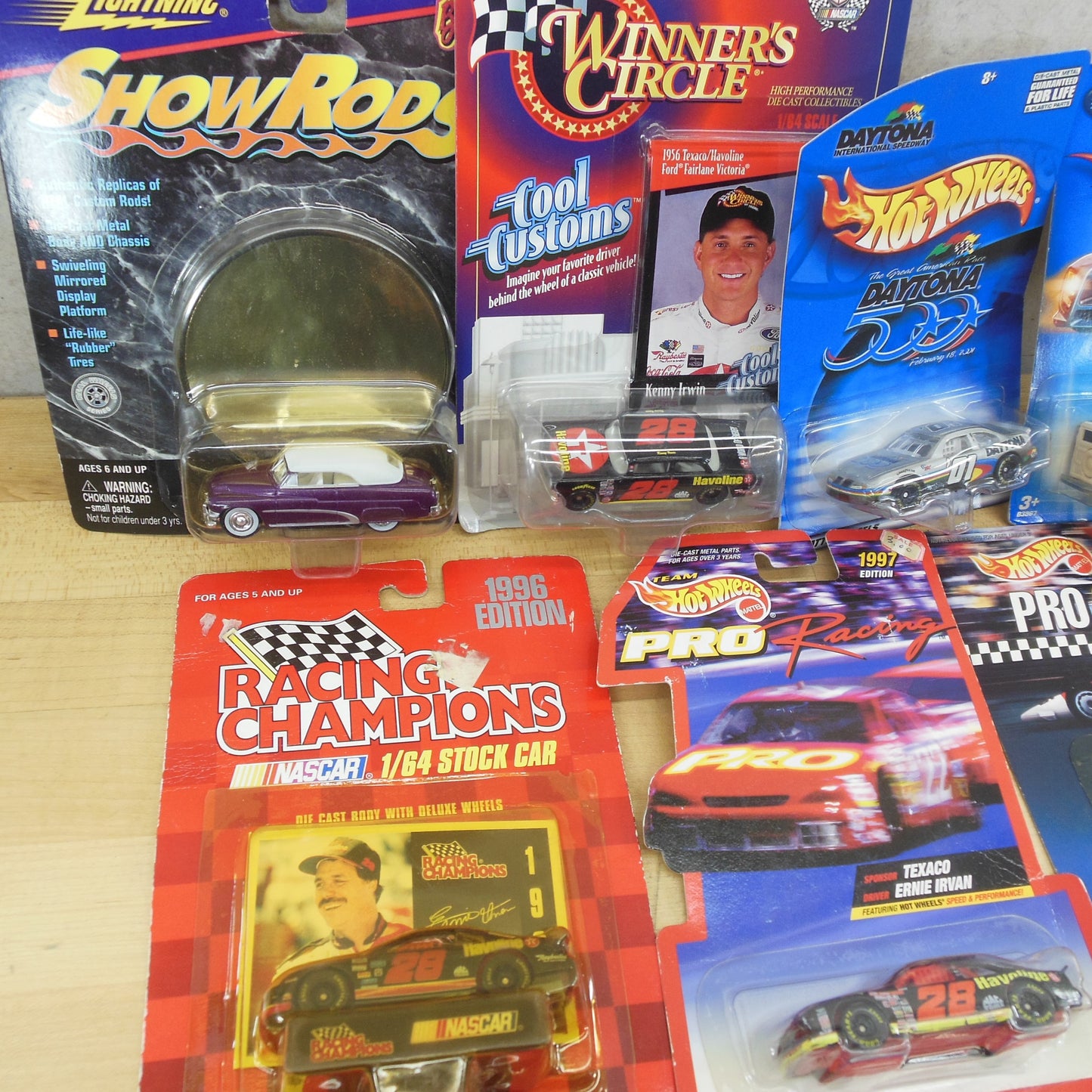 Lot 8 NOS Diecast Cars 1992-2000 Hot Wheels ShowRods Winner's Circle