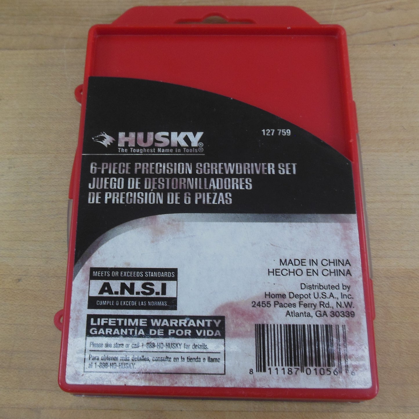 Husky 6 Piece Precision Screwdriver Set 127-759 811187010566