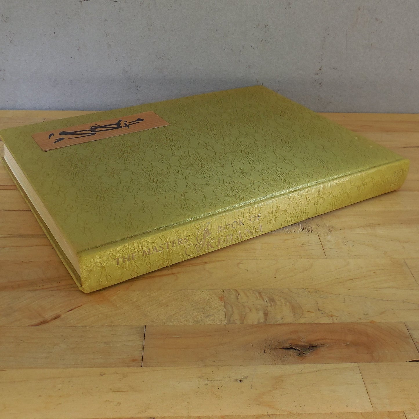 The Masters Book of Ikebana 1966 First Ed. Richie Hardback Spine