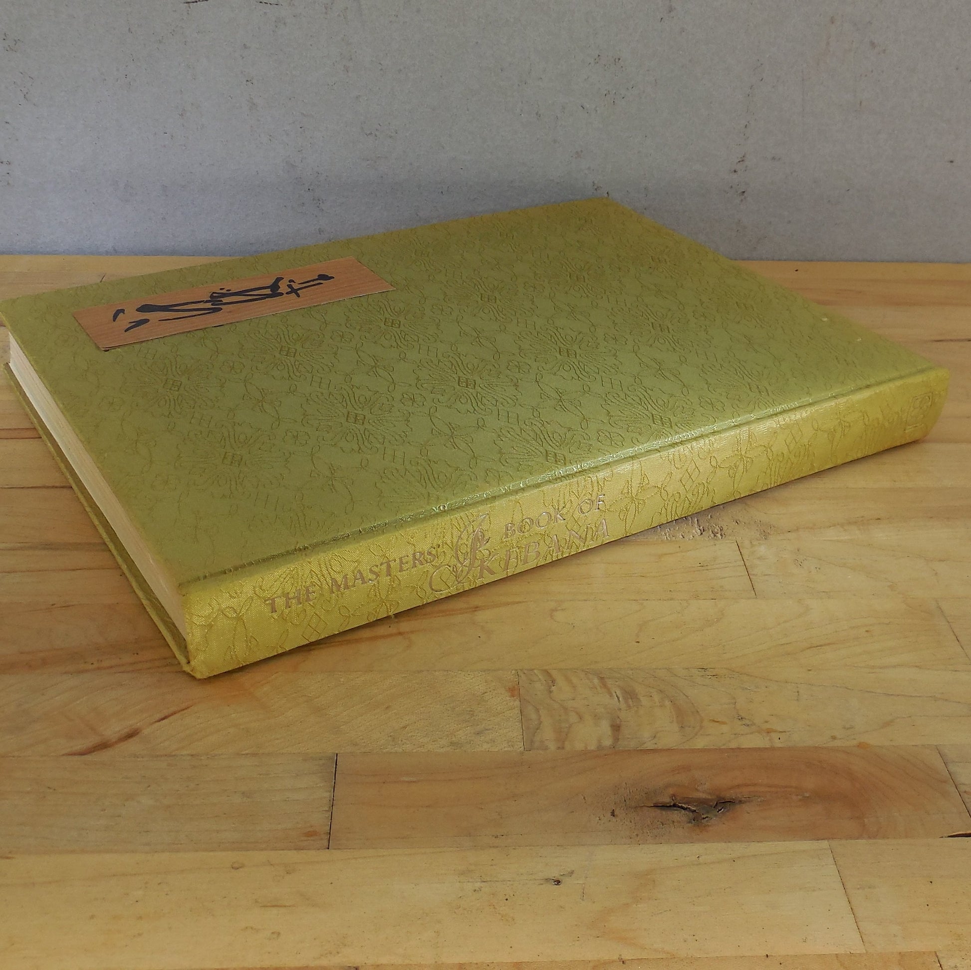 The Masters Book of Ikebana 1966 First Ed. Richie Hardback Spine