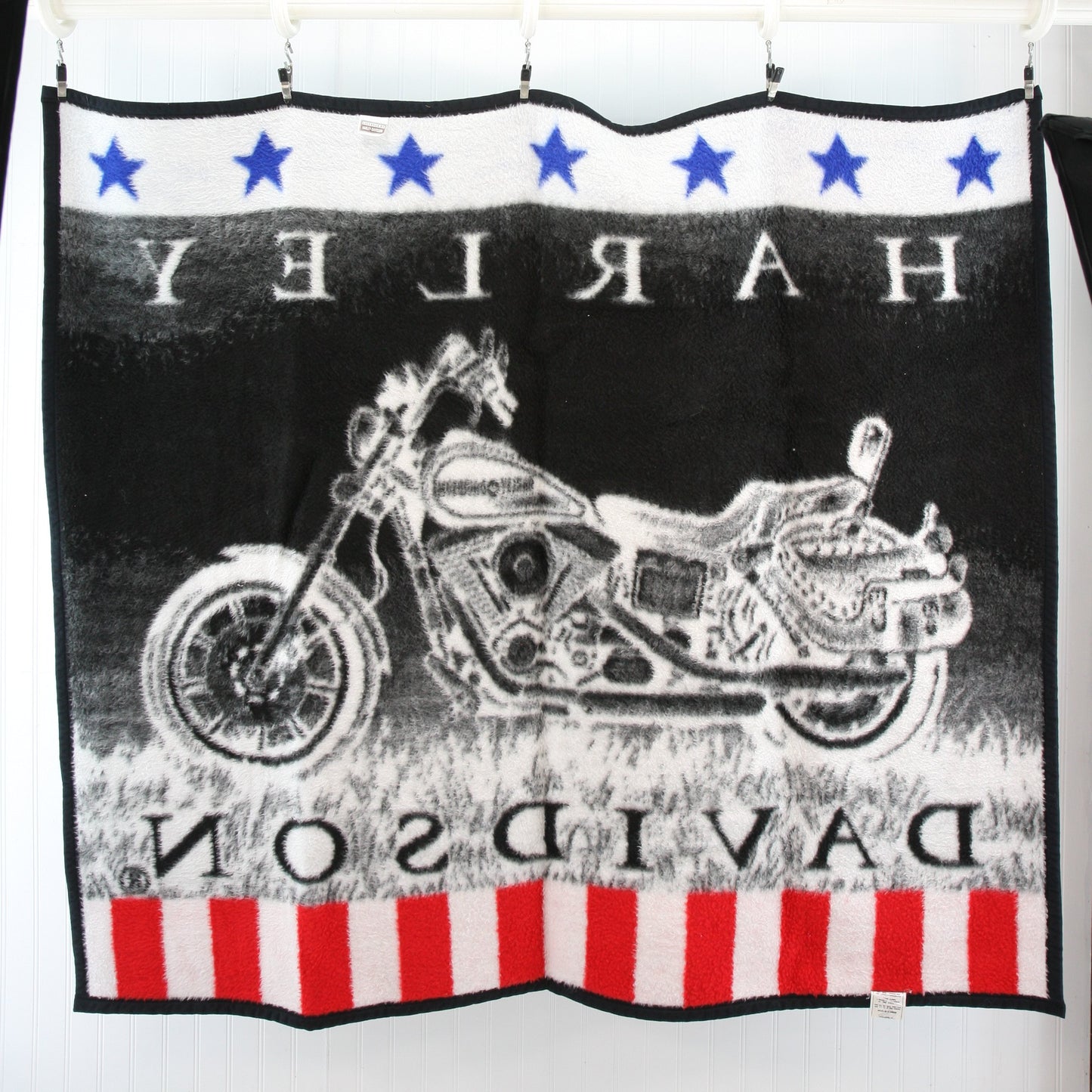 Biederlack Acrylic Harley Davidson Licensed Throw 50 X 56