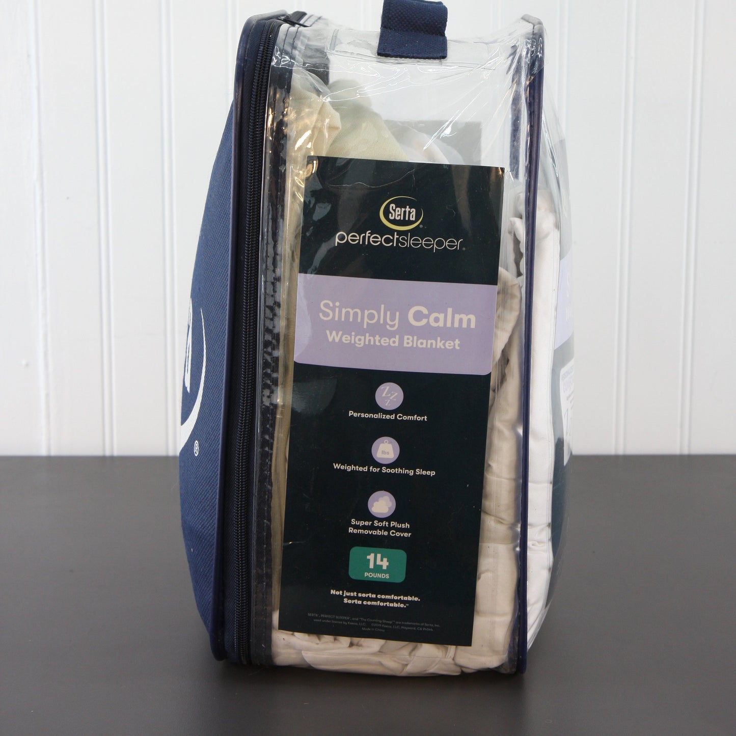Serta Simply Calm 14 Pound Adult Weighted Blanket 42" x 72"