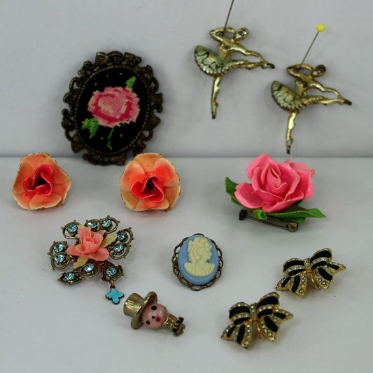 Collection Vintage Old Jewelry Wear DIY Jewelry 