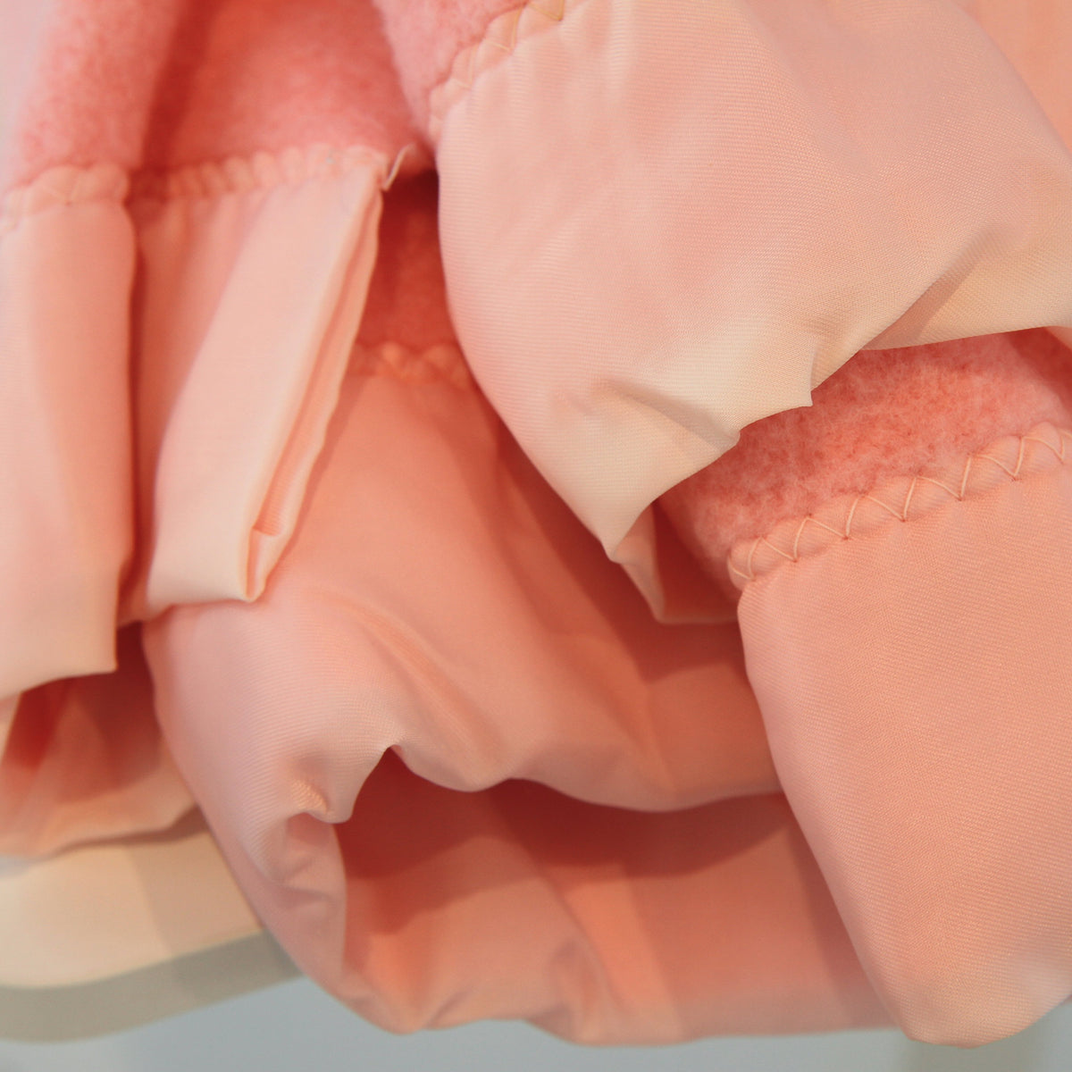 Pair Vintage Pink Acrylic Blankets 68W X 78L