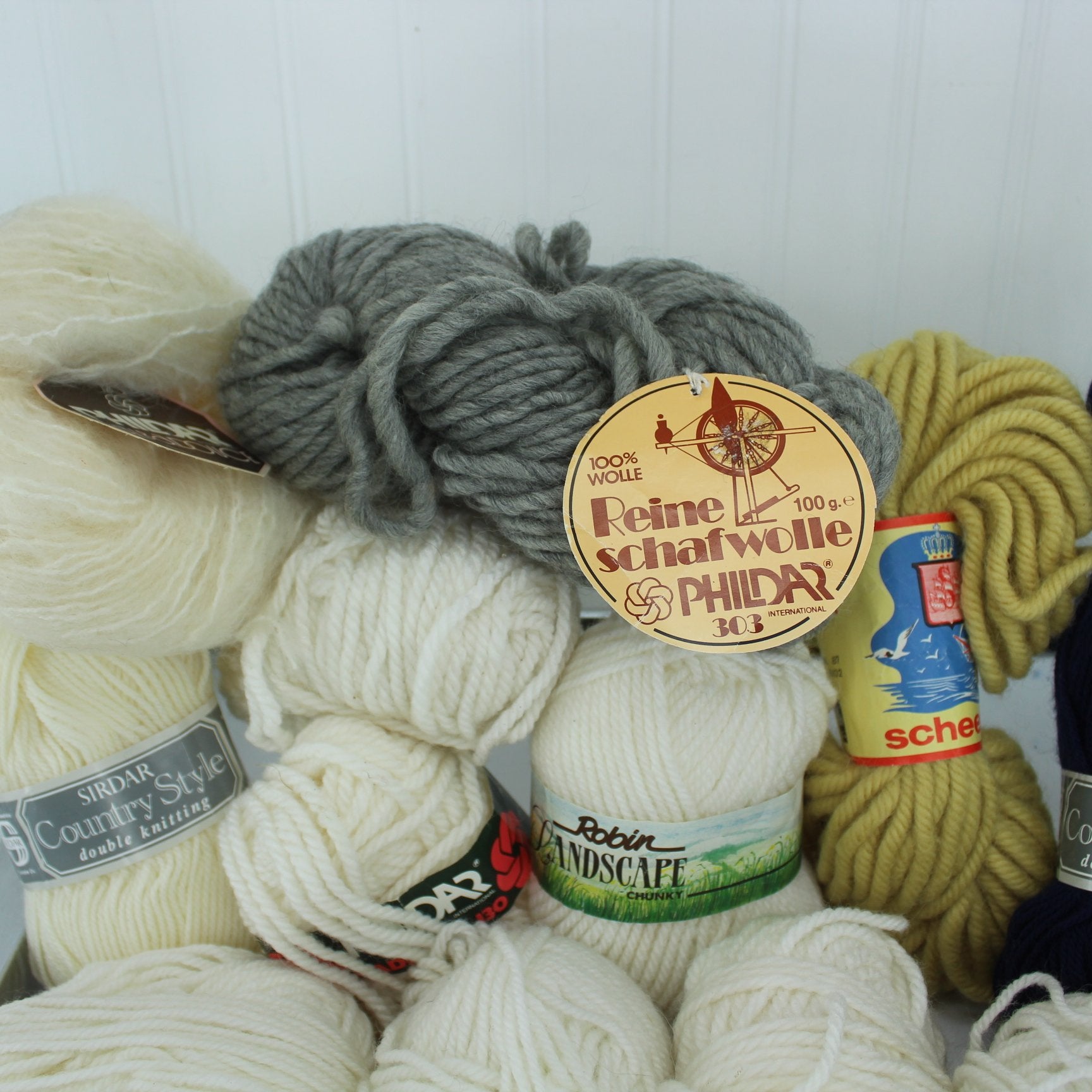 Yarn Collection England Germany DIY Crafts Wool Mohair Acrylic nice variety 
