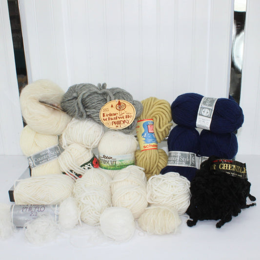 Yarn Collection England Germany DIY Crafts Wool Mohair Acrylic