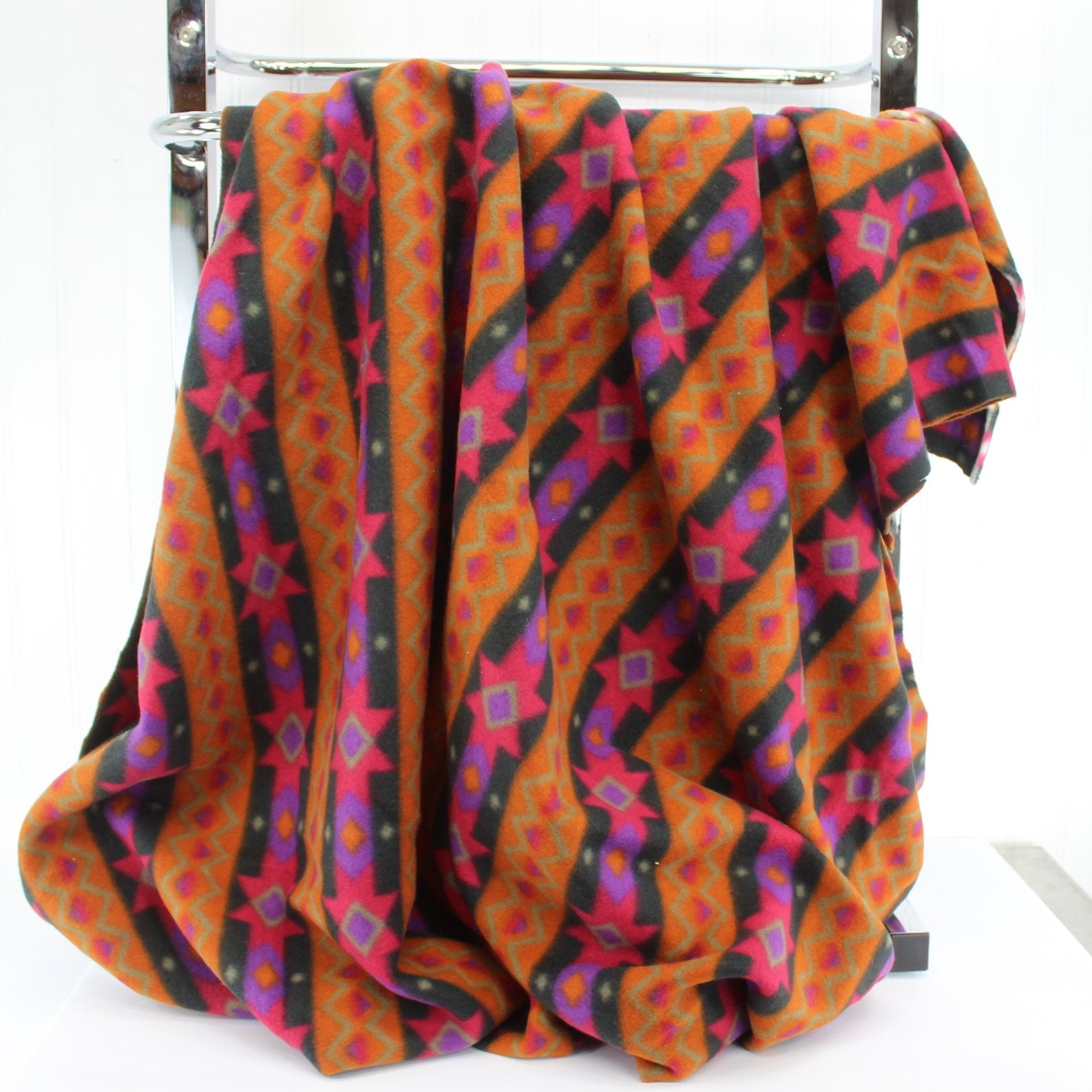 Modernistic Design Plush Fleece Fabric 1 Yard 8 inches  X 60" DIY Sewing