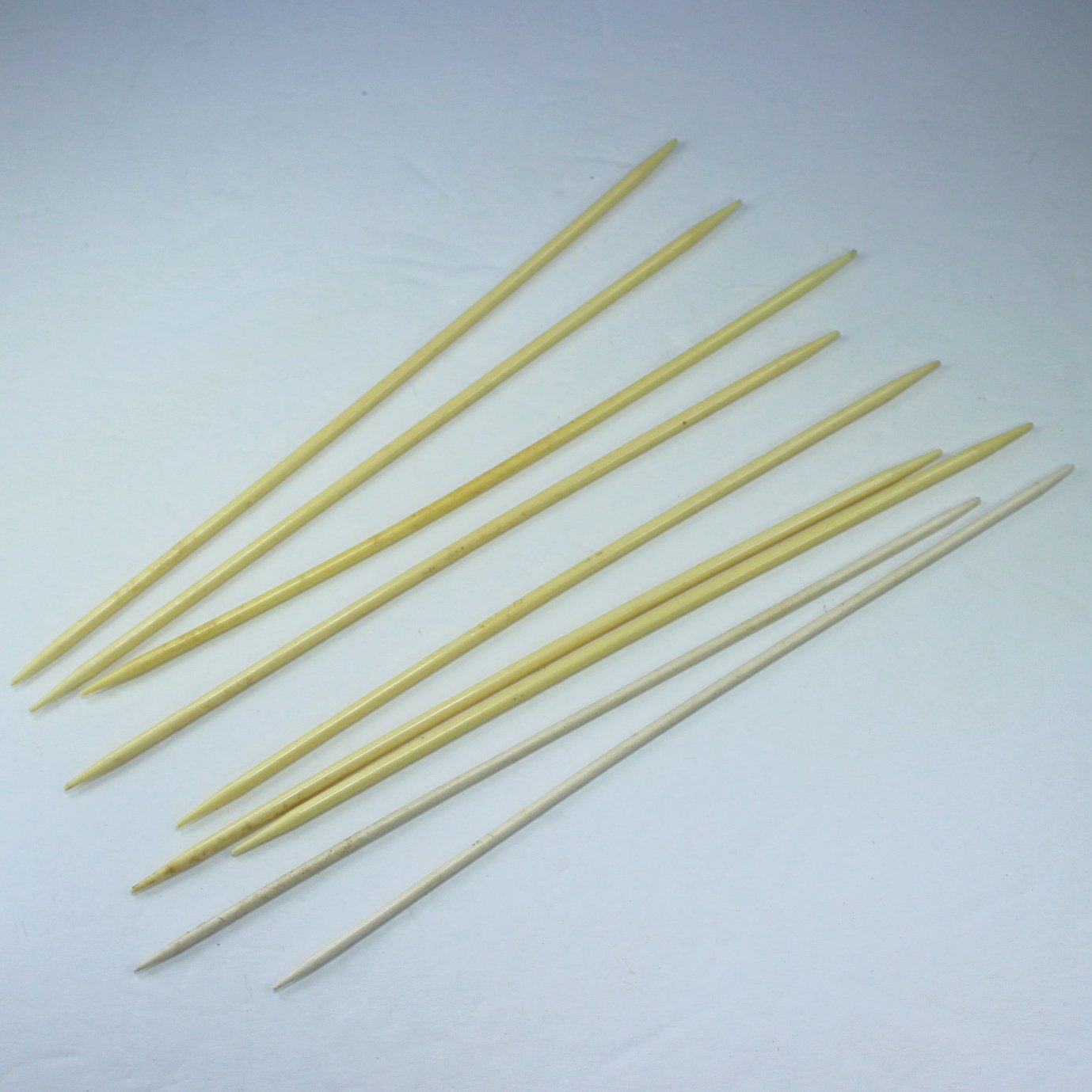 Collection 19 Vintage Double End Point Knitting Needles Some Chester 7" chester needles