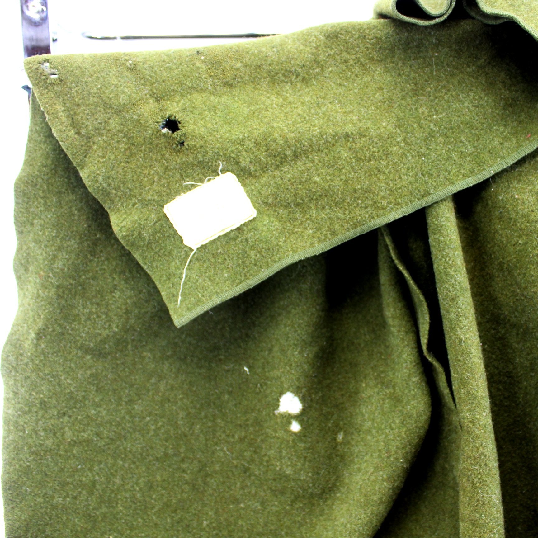 US Military Wool Blanket Olive Green 66