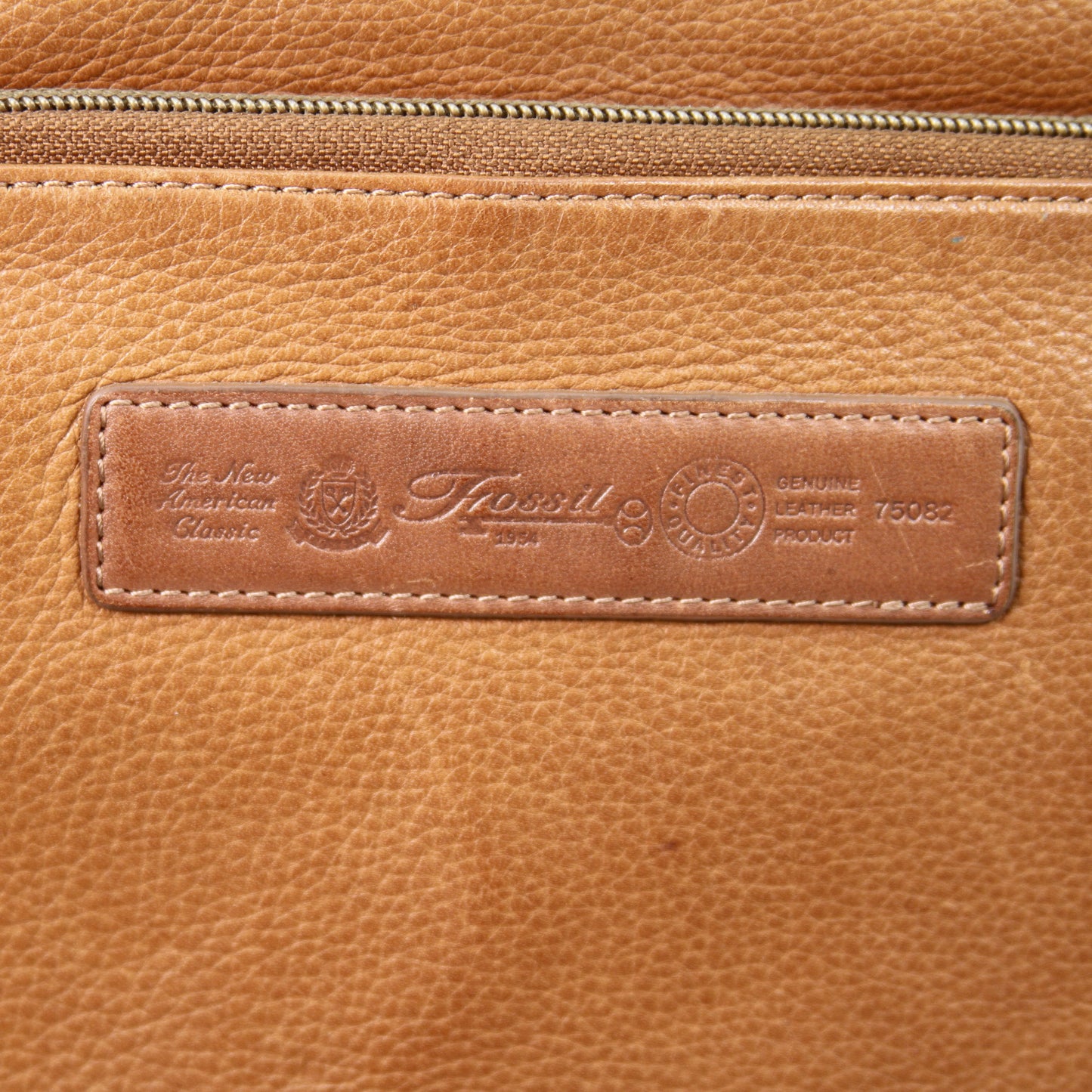 Fossil 75082 Buskskin Pebbled Leather Shoulder Bag Handbag8