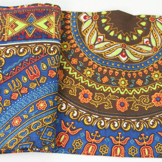 Vintage Nigerian African Cotton Fabric 1
