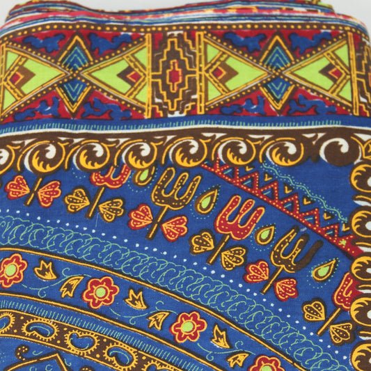 Vintage Nigerian African Cotton Fabric 1
