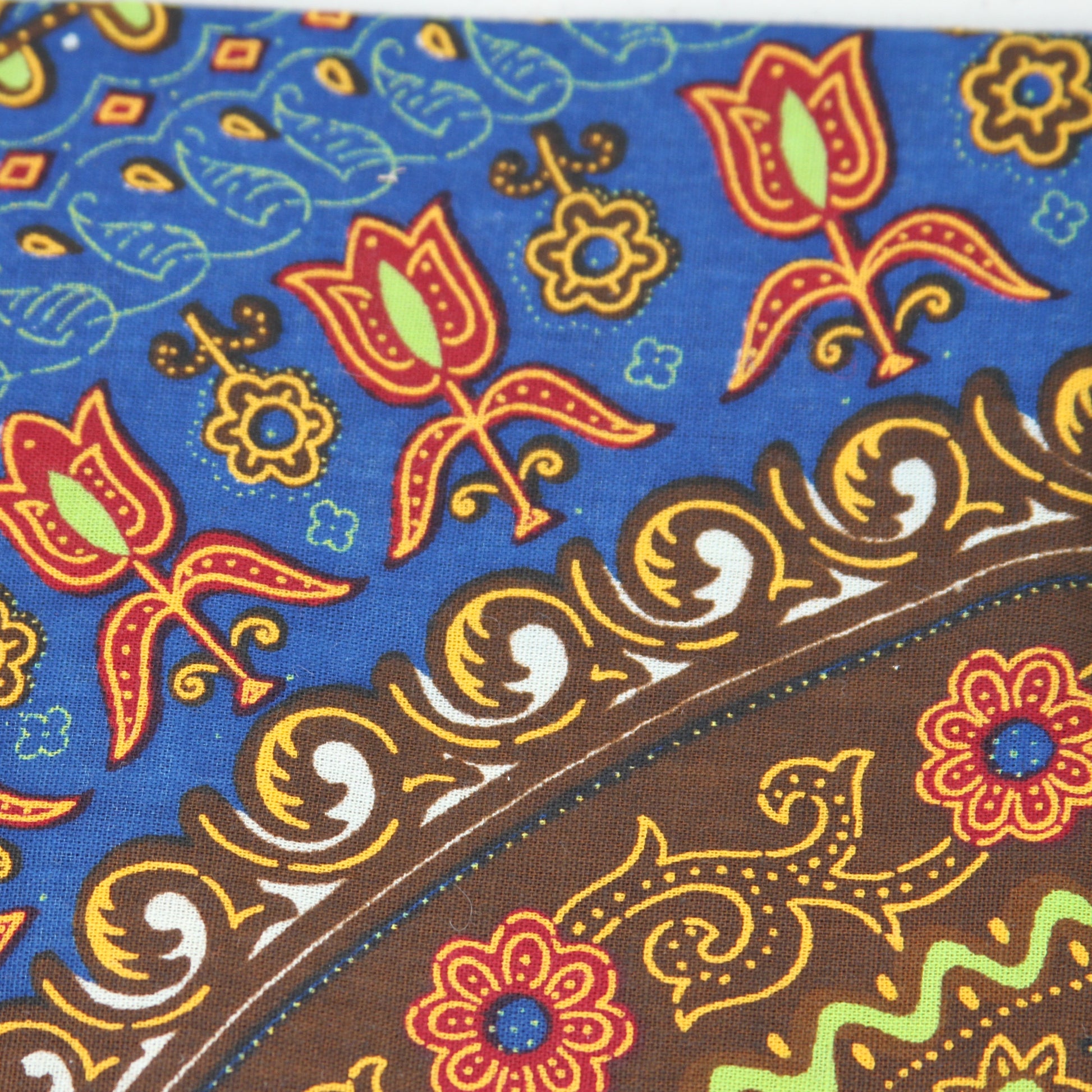 Vintage Nigerian African Cotton Fabric 3