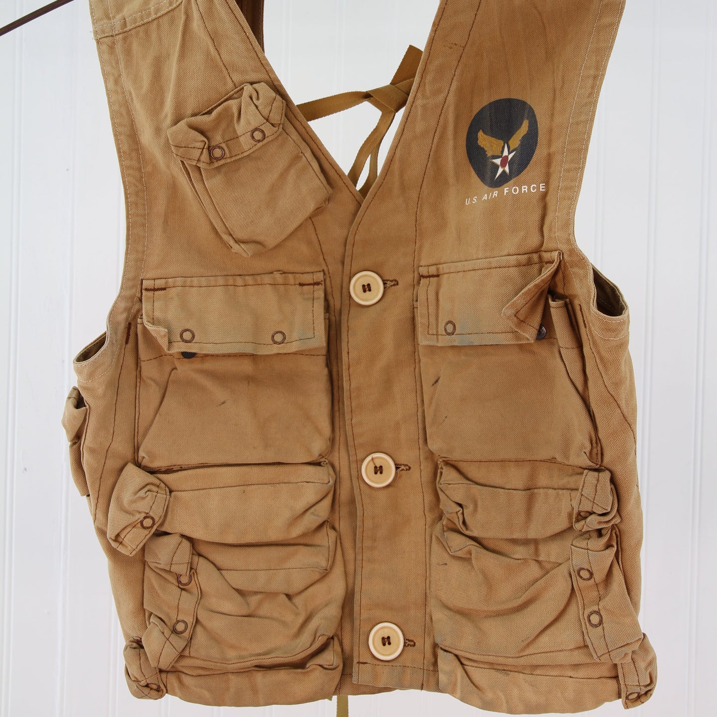 Vintage Camco Mfg US Air Force Sustenance Survival Vest 90's Reproduction