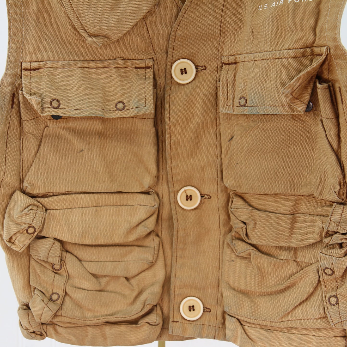 Vintage Camco Mfg US Air Force Sustenance Survival Vest 90's Reproduction