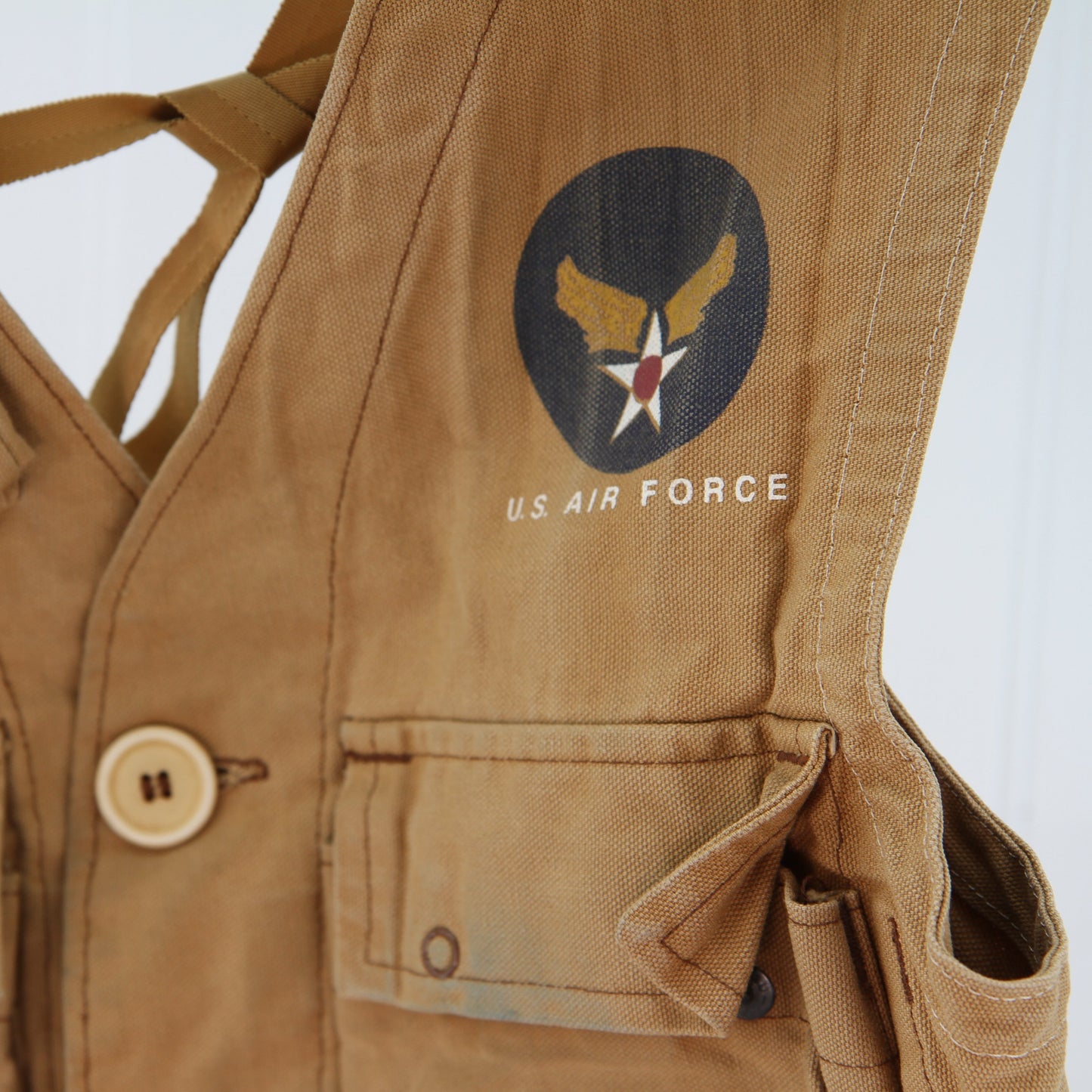 Vintage Camco Mfg US Air Force Sustenance Survival Vest 90's Reproduction