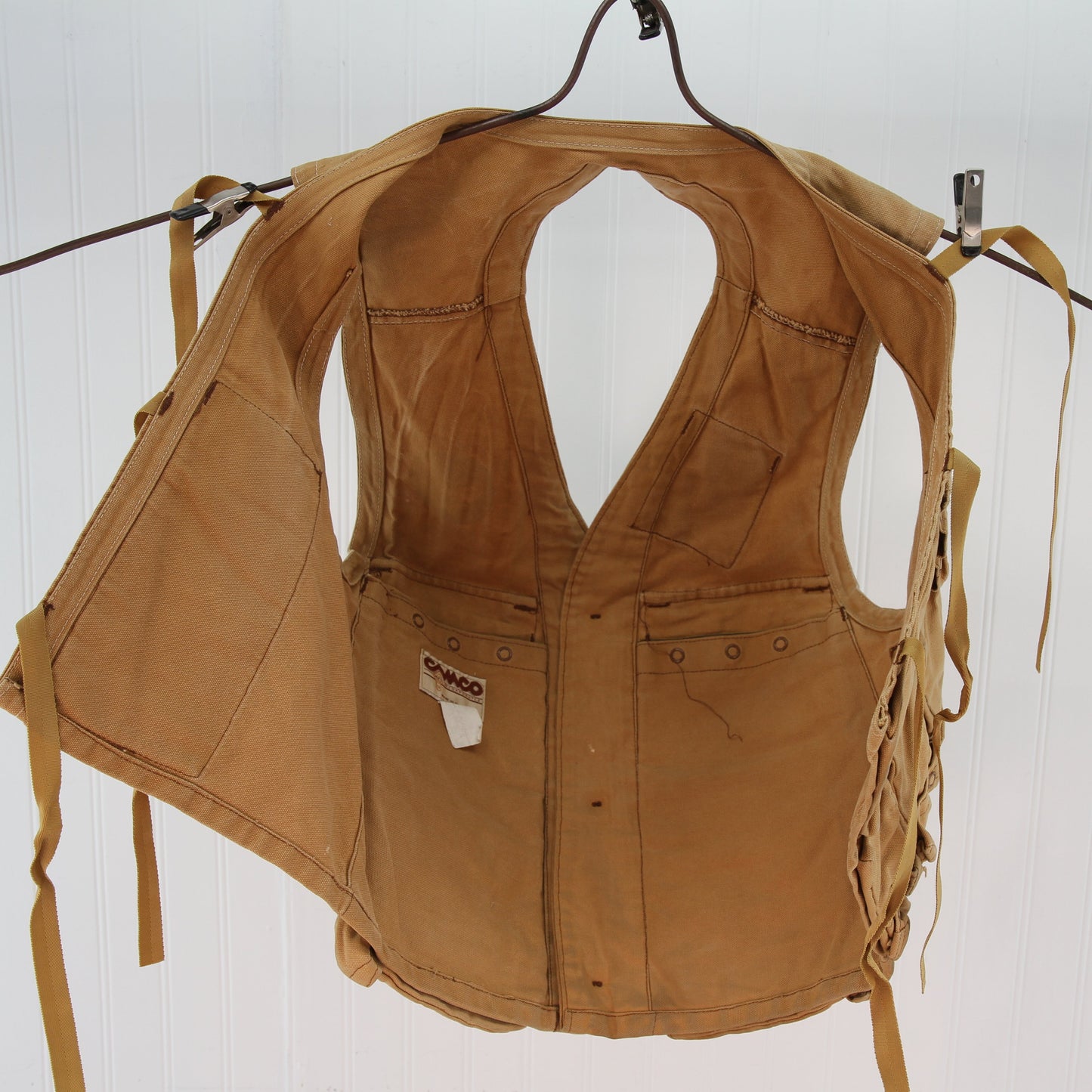 Vintage Camco Mfg US Air Force Sustenance Survival Vest 90's Reproduction