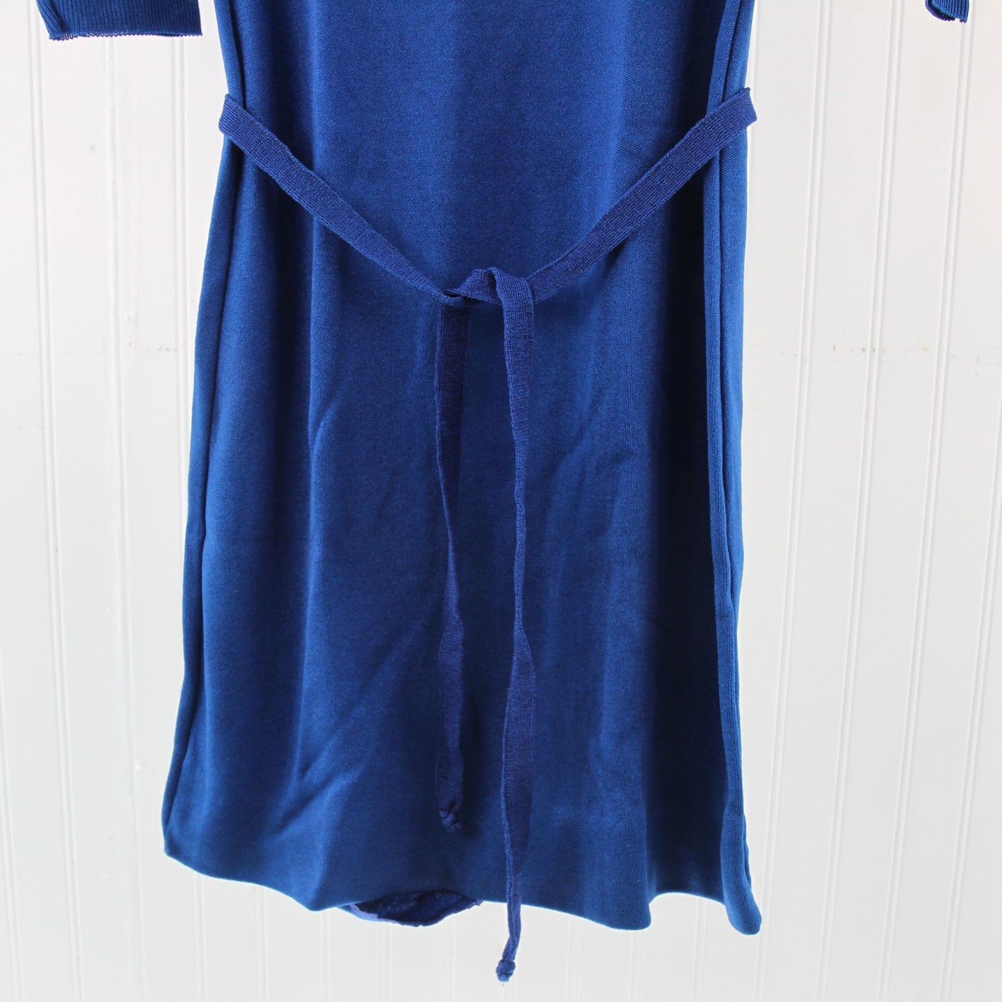 1970's Rosanna Blue Ban-Lon Knitted Dress3