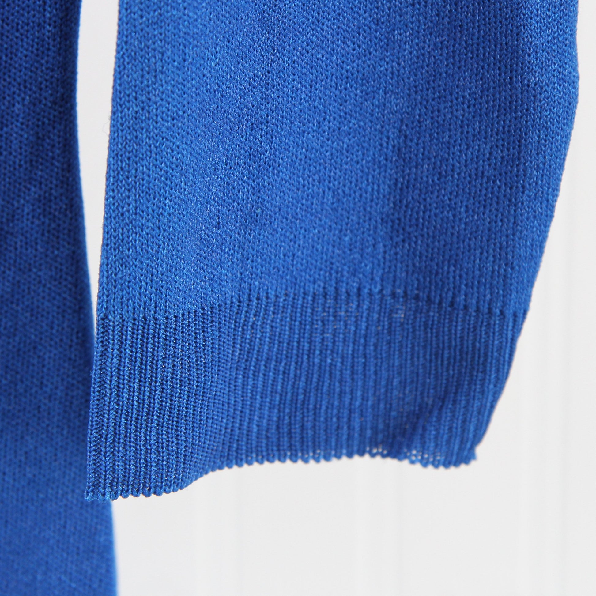 1970's Rosanna Blue Ban-Lon Knitted Dress7