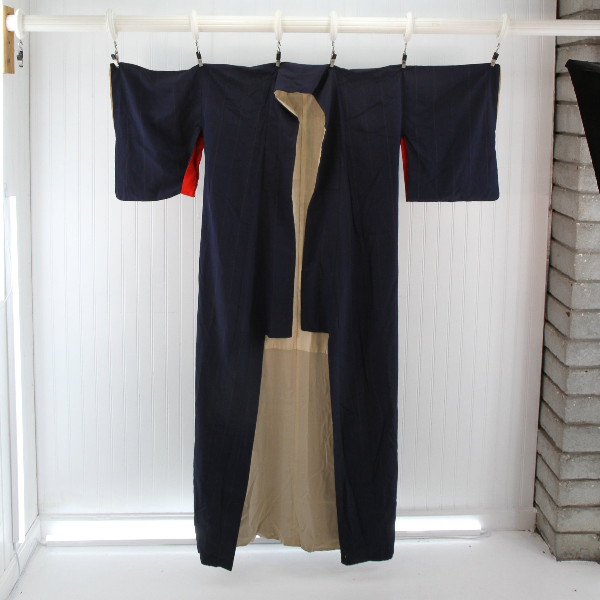 Vintage Blue Kimono4