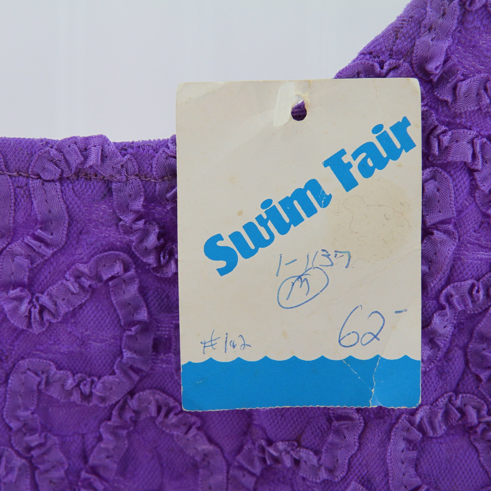 Violet One Piece Bathing Suit NWT2