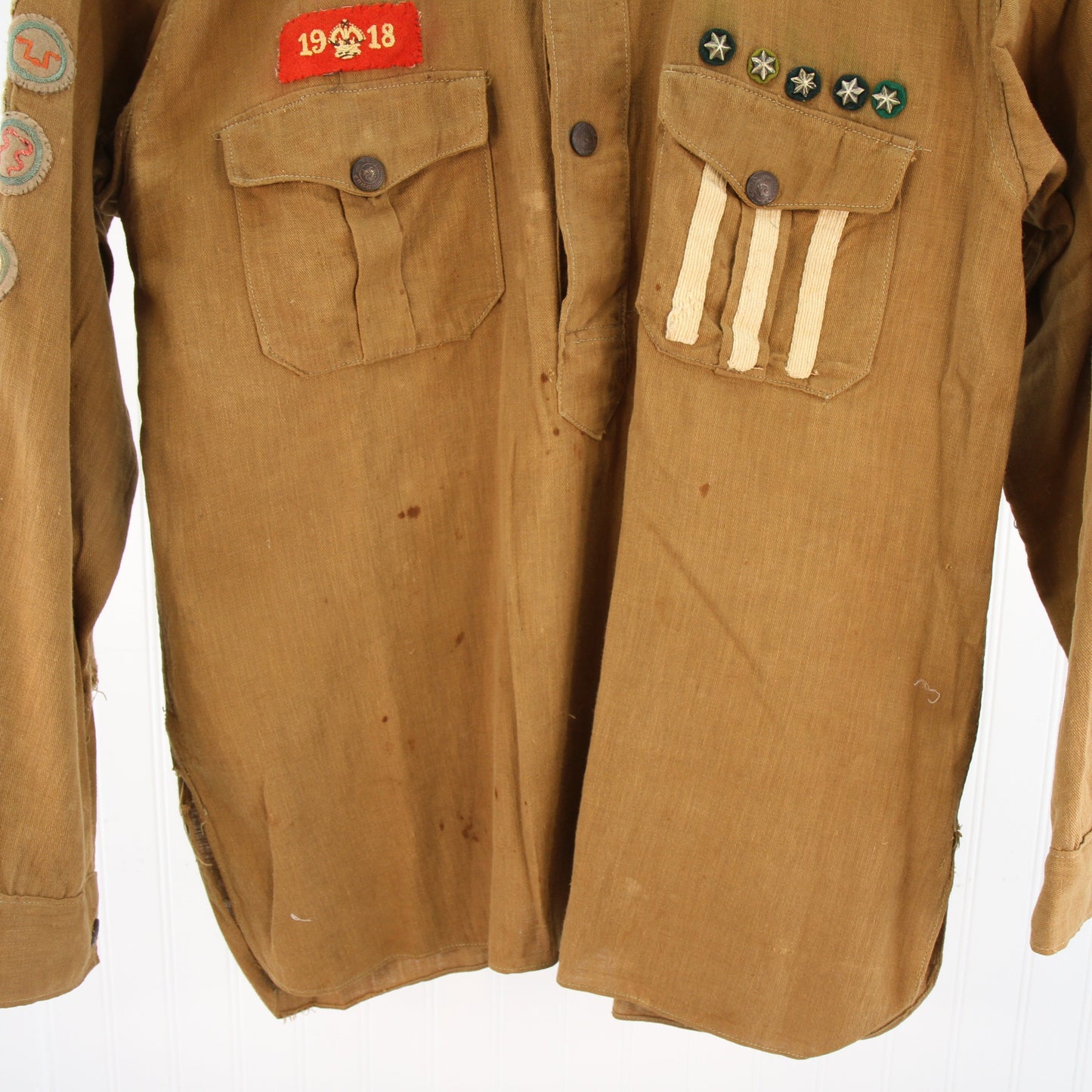 Antique Miller Official Boy Scout of Canada Shirt3
