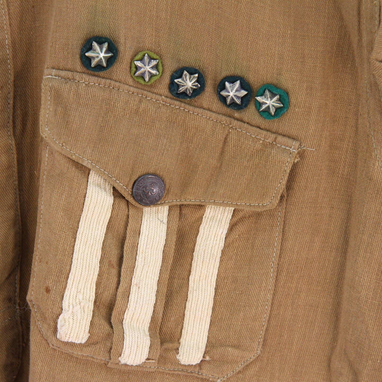 Antique Miller Official Boy Scout of Canada Shirt5